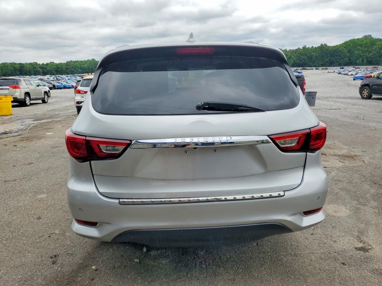 2017 Infiniti Qx60 Base Silver vin: 5N1DL0MM1HC505346
