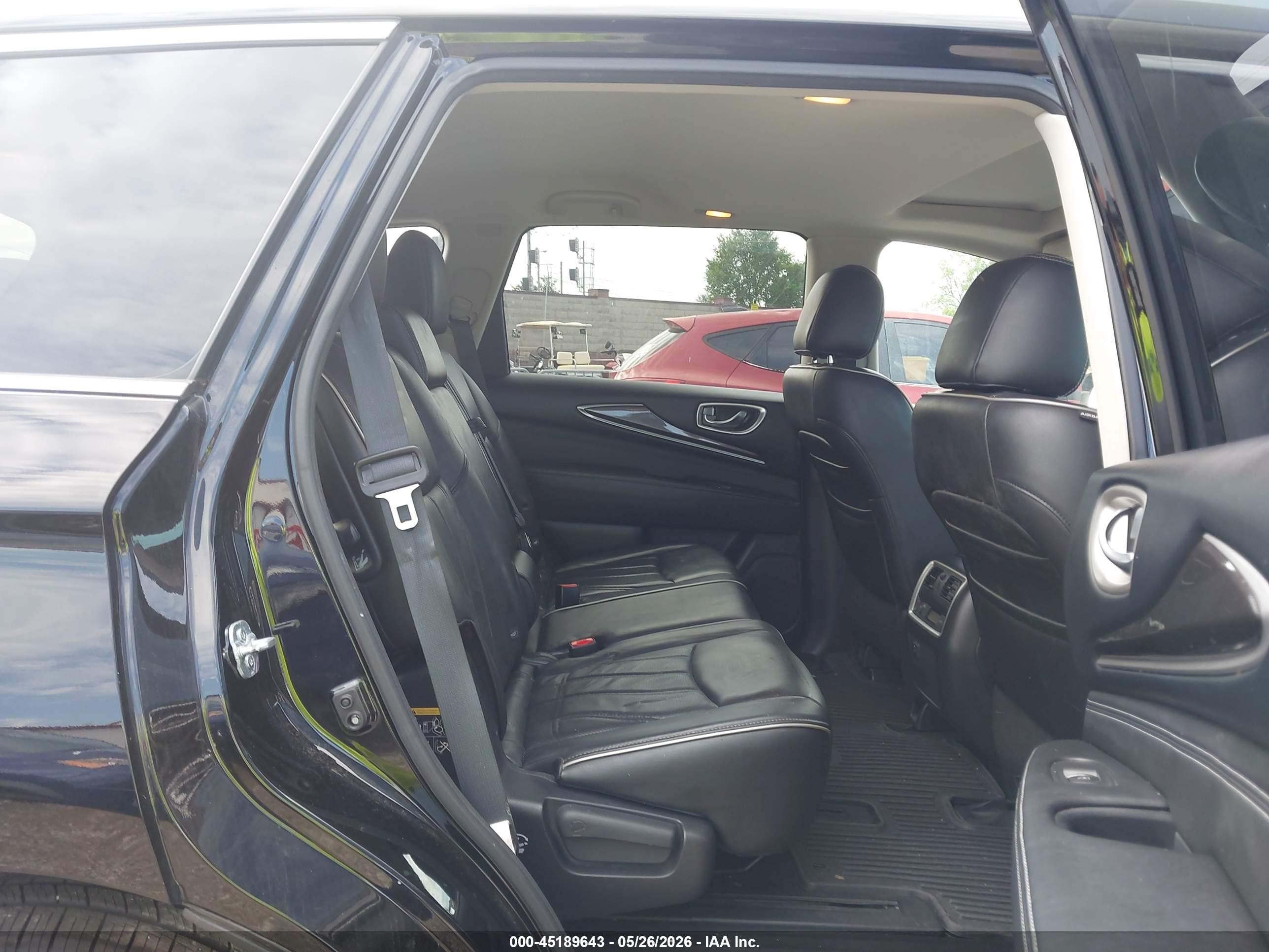 2017 Infiniti Qx60 Black vin: 5N1DL0MM1HC511986