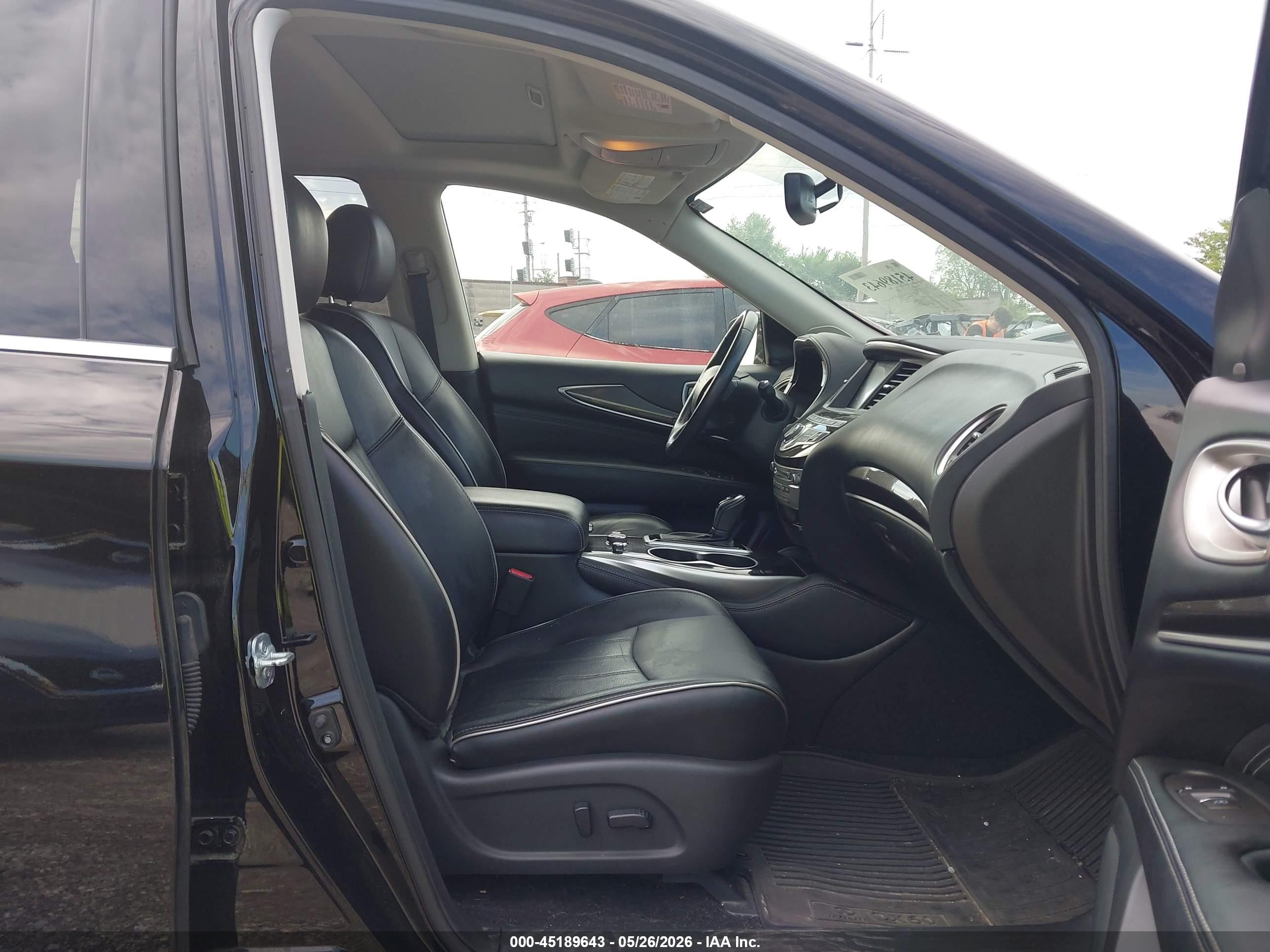 2017 Infiniti Qx60 Black vin: 5N1DL0MM1HC511986