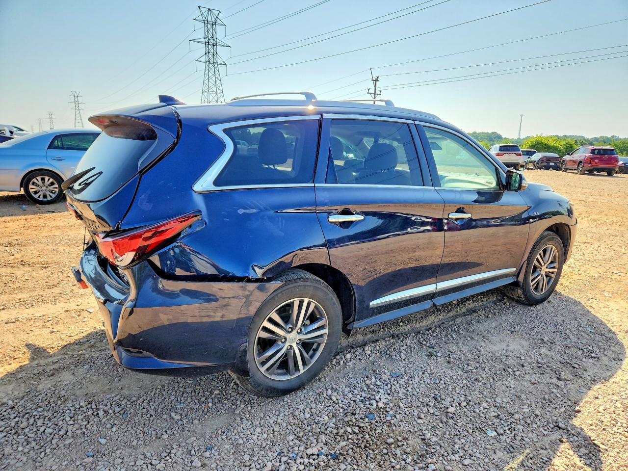 2020 Infiniti Qx60 Luxe Blue vin: 5N1DL0MM1LC511656