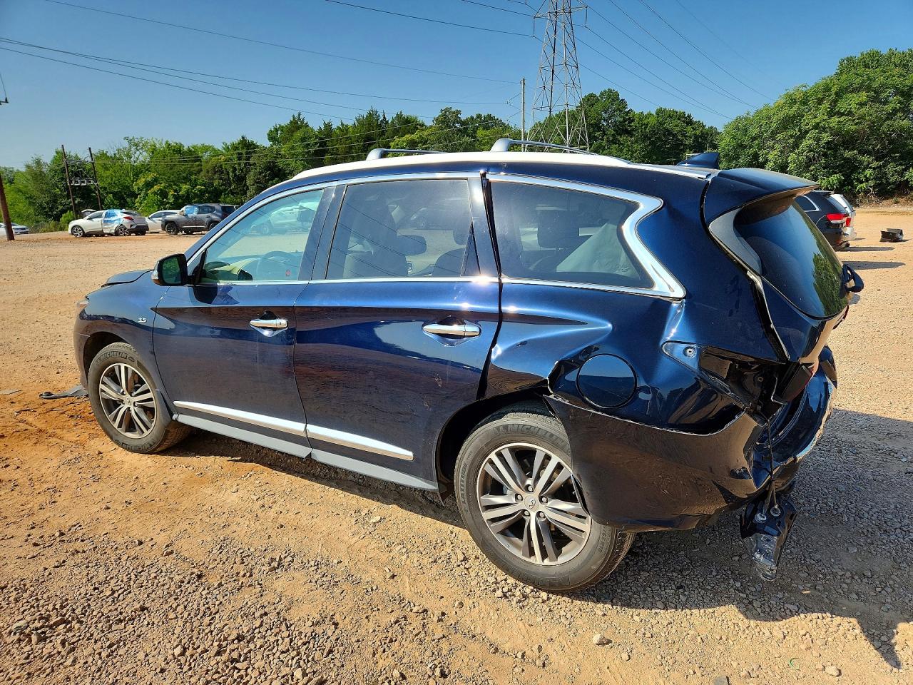 2020 Infiniti Qx60 Luxe Blue vin: 5N1DL0MM1LC511656