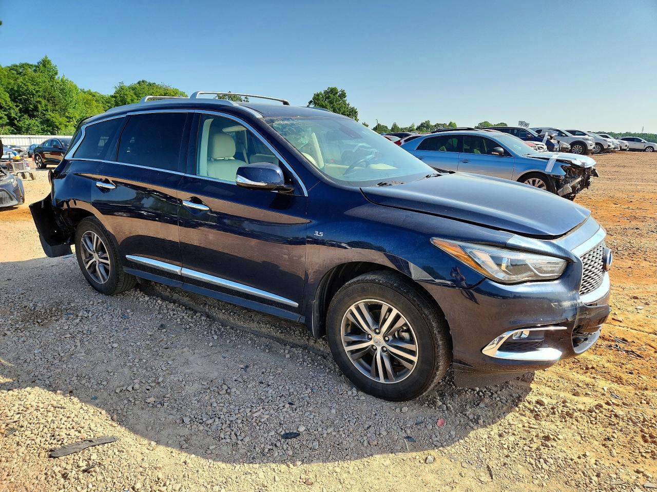 2020 Infiniti Qx60 Luxe Blue vin: 5N1DL0MM1LC511656