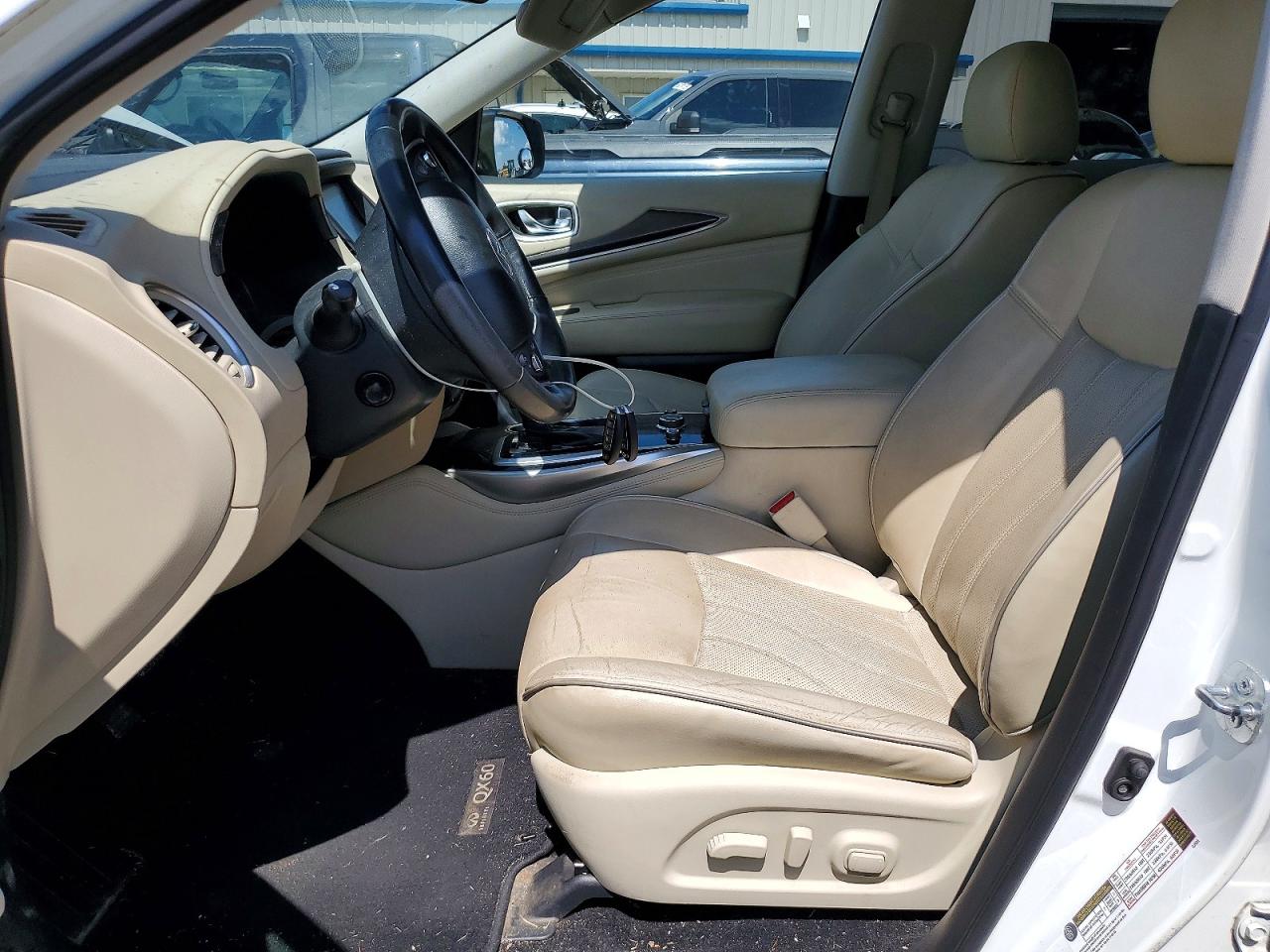 2017 Infiniti Qx60 Base Белый vin: 5N1DL0MM2HC510829