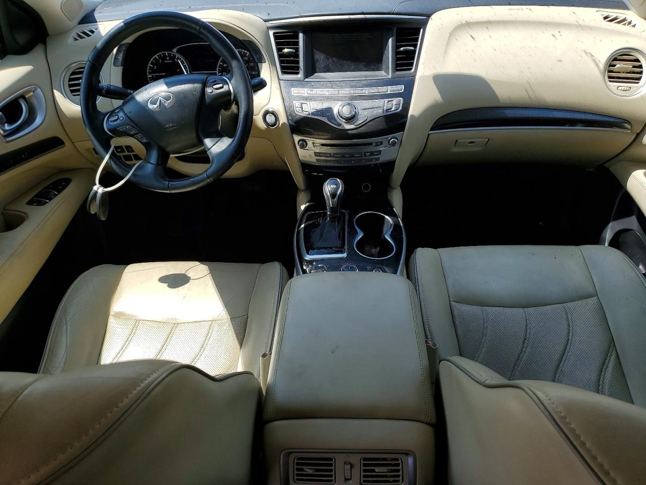2017 Infiniti Qx60 Base Белый vin: 5N1DL0MM2HC510829