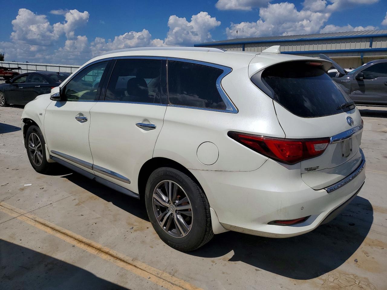 2017 Infiniti Qx60 Base Белый vin: 5N1DL0MM2HC510829