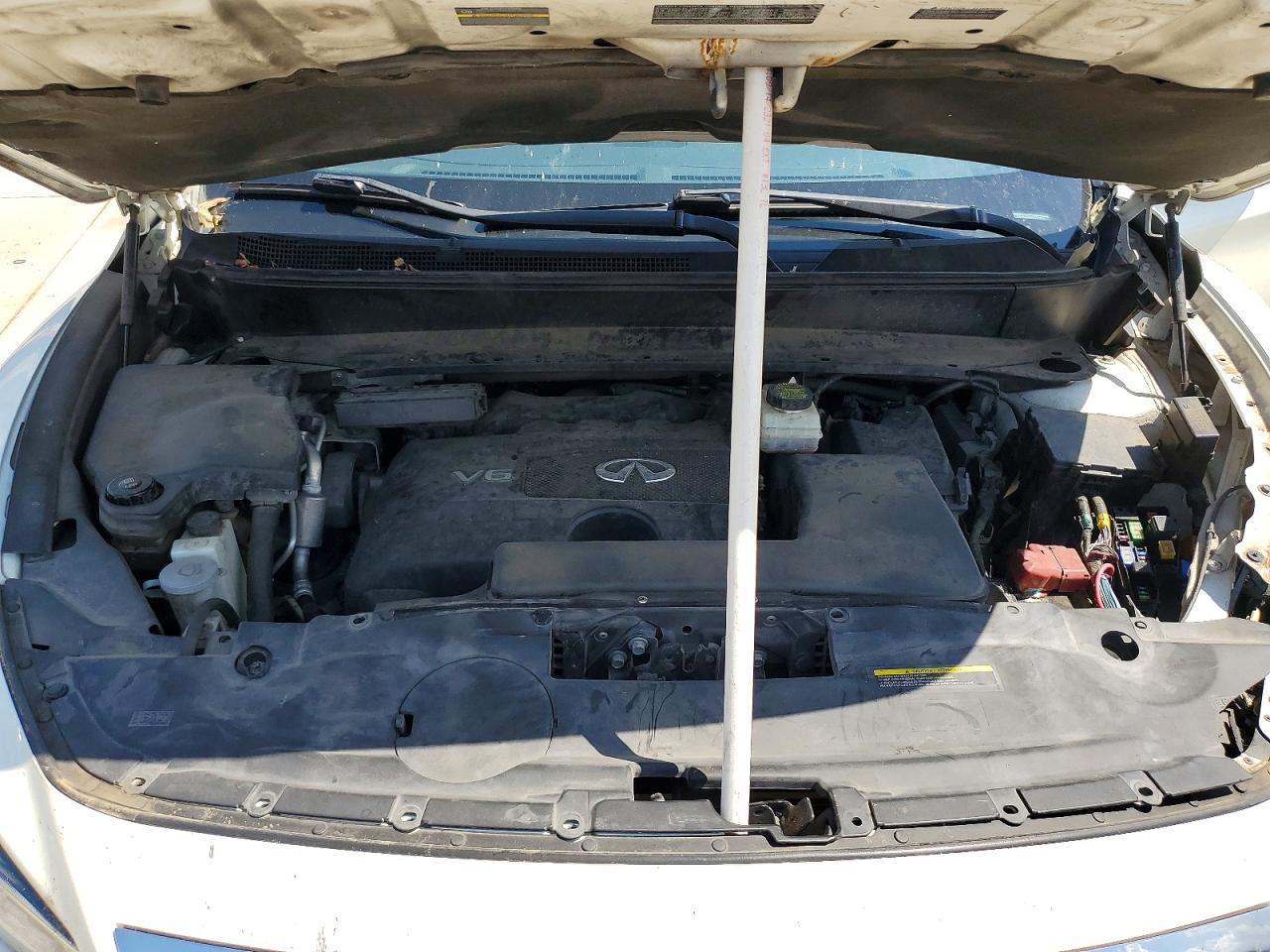 2017 Infiniti Qx60 Base Белый vin: 5N1DL0MM2HC510829
