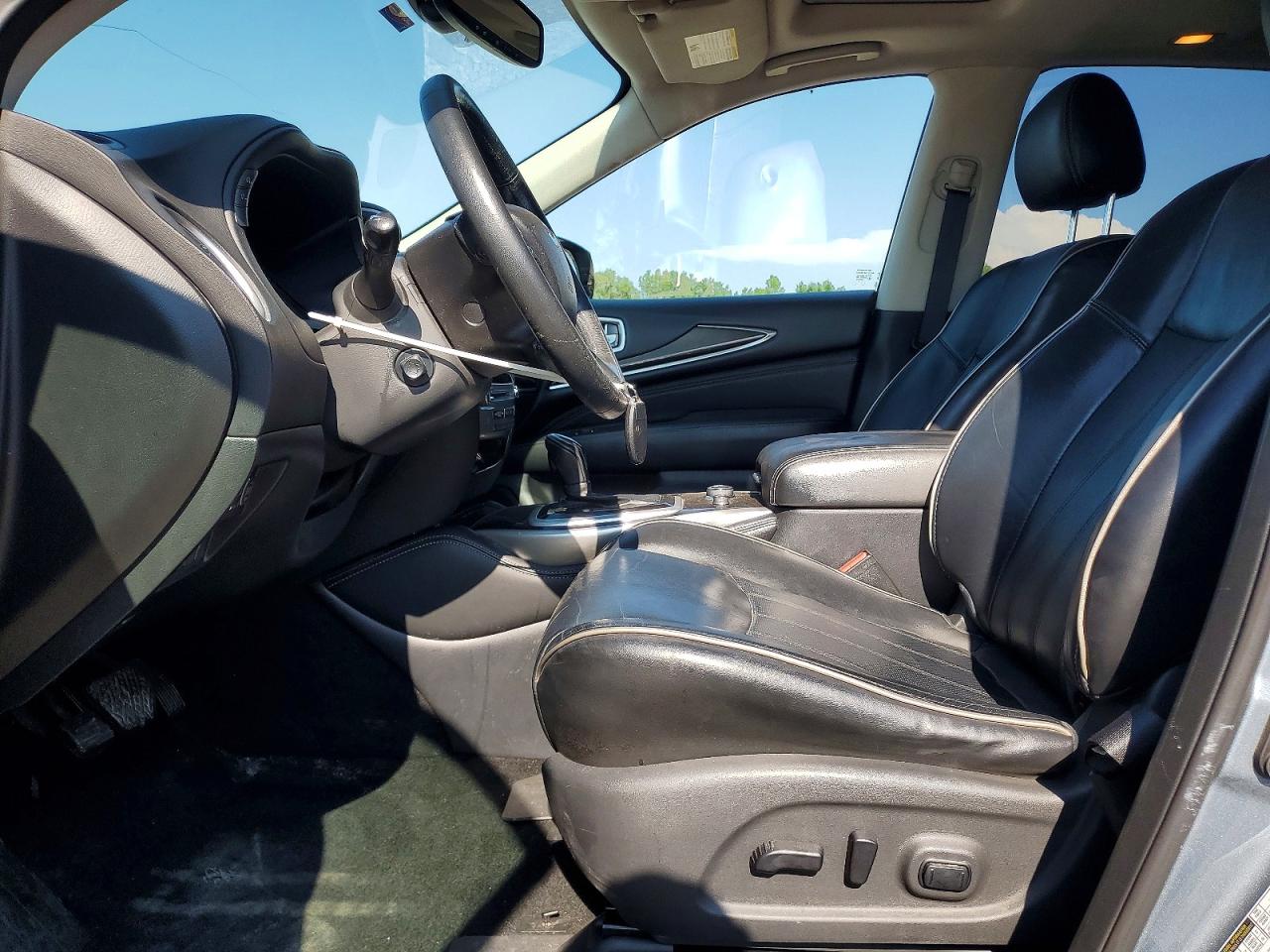 2017 Infiniti Qx60 Base Silver vin: 5N1DL0MM2HC514959