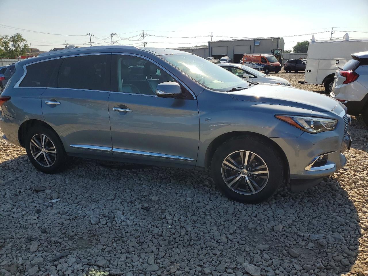 2017 Infiniti Qx60 Base Silver vin: 5N1DL0MM2HC514959