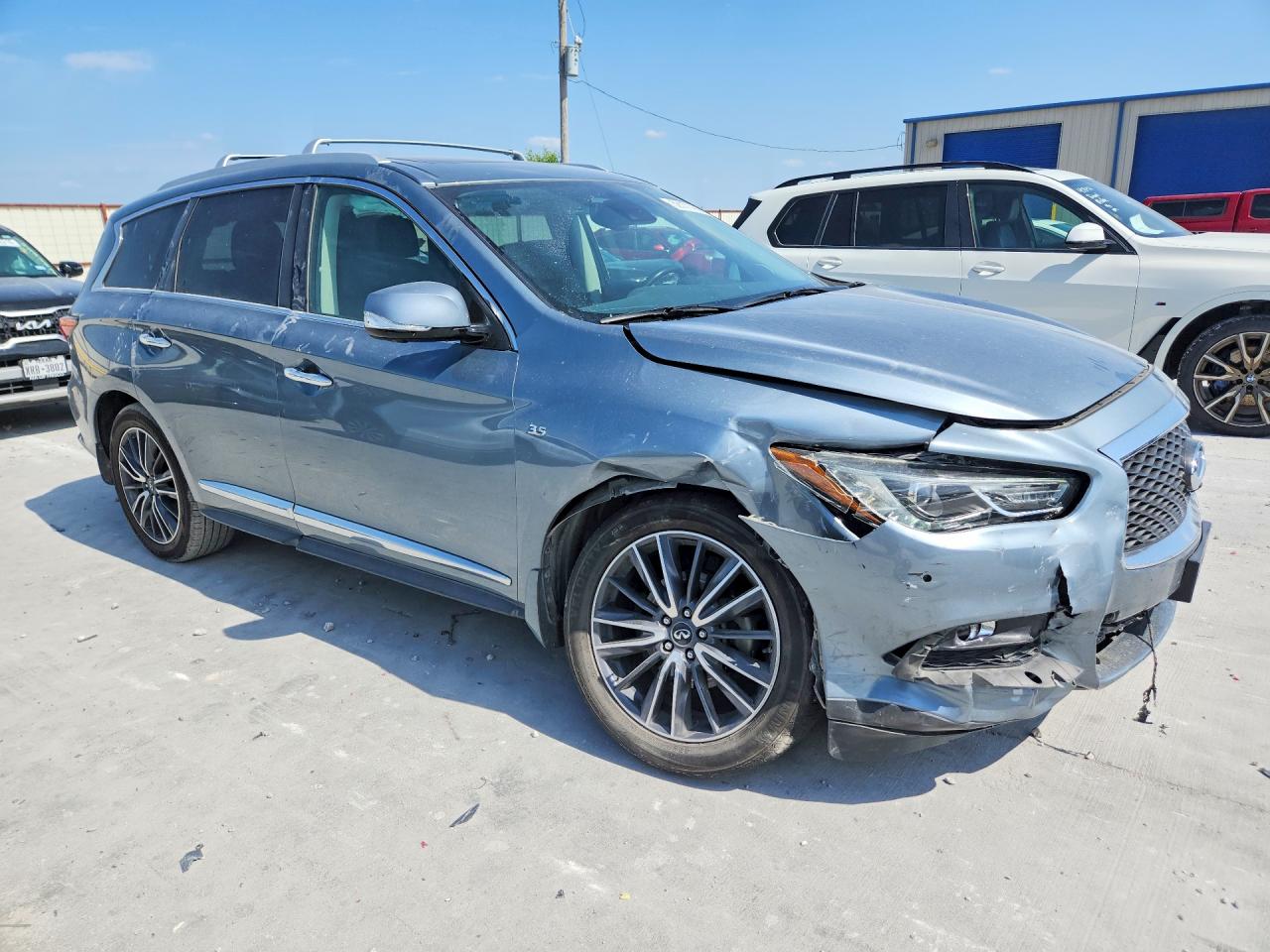 2017 Infiniti Qx60 Base Серый vin: 5N1DL0MM2HC524018