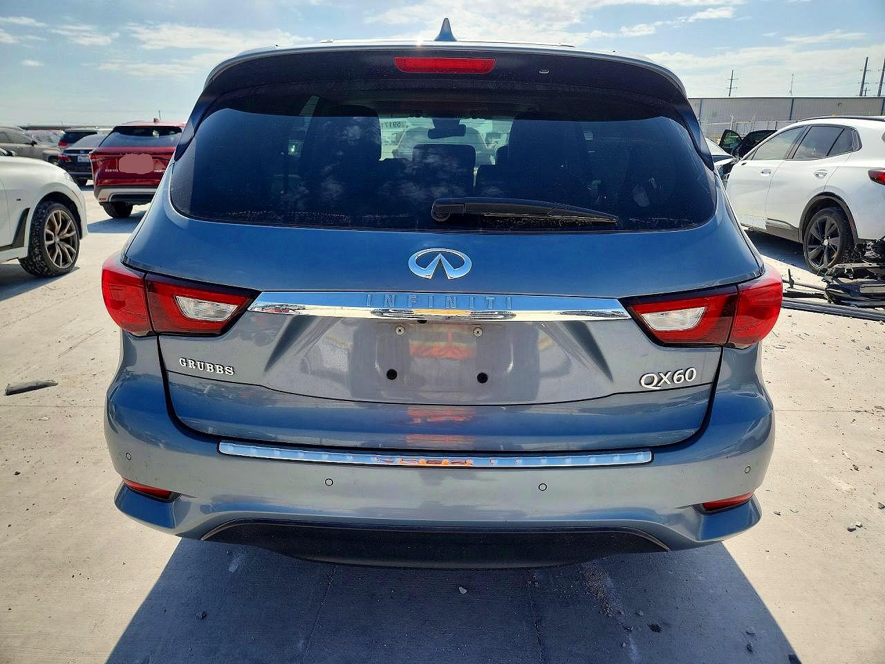 2017 Infiniti Qx60 Base Серый vin: 5N1DL0MM2HC524018