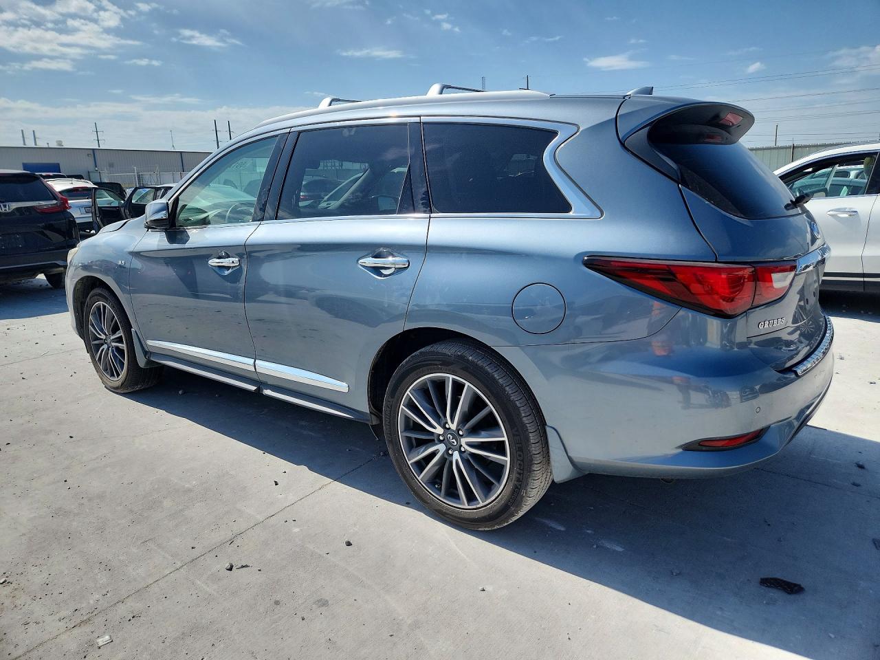 2017 Infiniti Qx60 Base Серый vin: 5N1DL0MM2HC524018