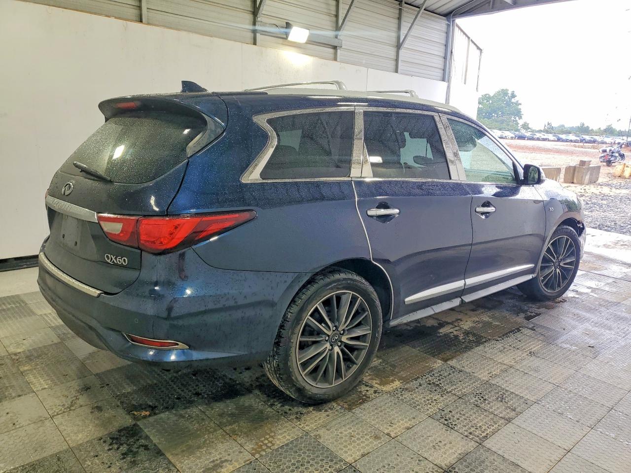 2017 Infiniti Qx60 Base Blue vin: 5N1DL0MM2HC526870
