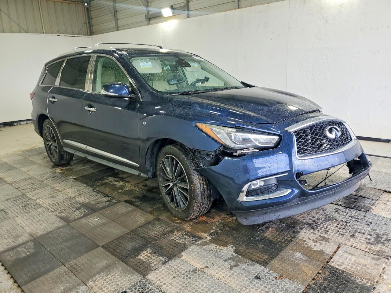 2017 Infiniti Qx60 Base Blue vin: 5N1DL0MM2HC526870