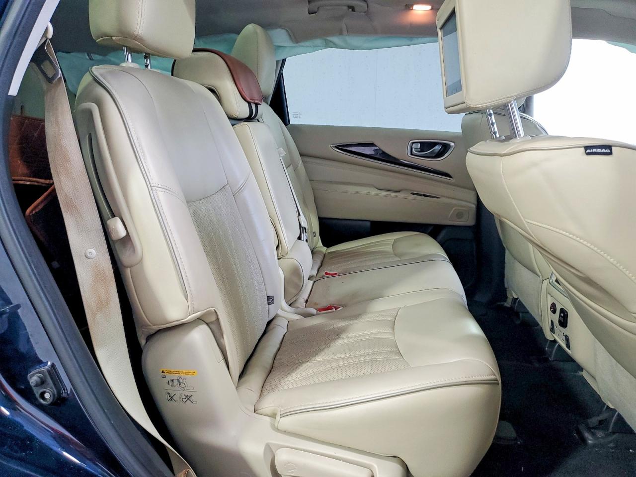 2017 Infiniti Qx60 Base Blue vin: 5N1DL0MM2HC526870