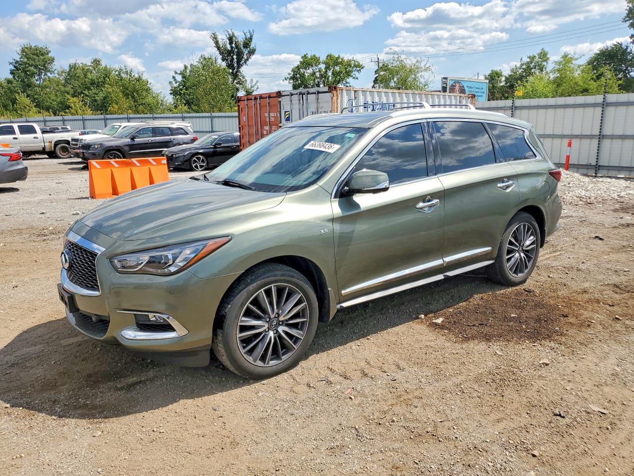 2017 Infiniti Qx60 Base Green vin: 5N1DL0MM2HC542163