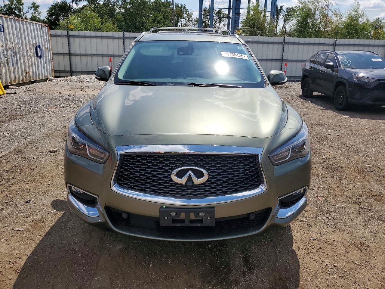 2017 Infiniti Qx60 Base Green vin: 5N1DL0MM2HC542163