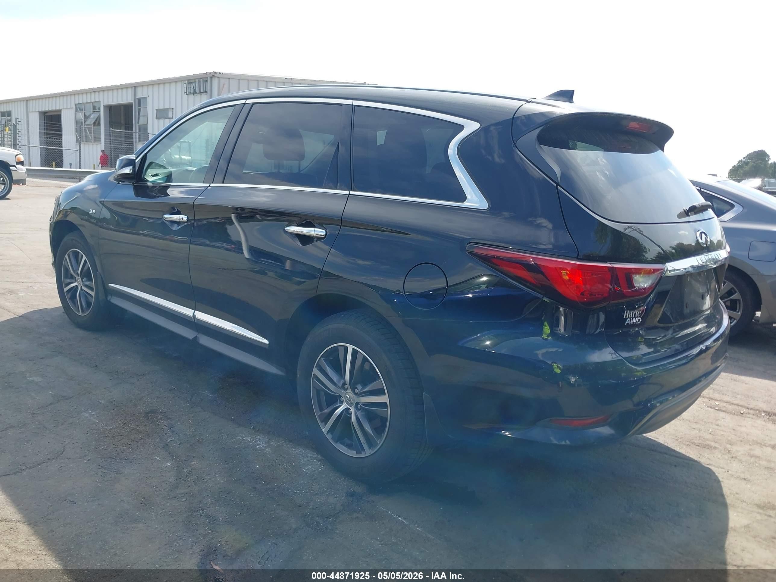 2019 Infiniti Qx60 Pure Black vin: 5N1DL0MM2KC559357