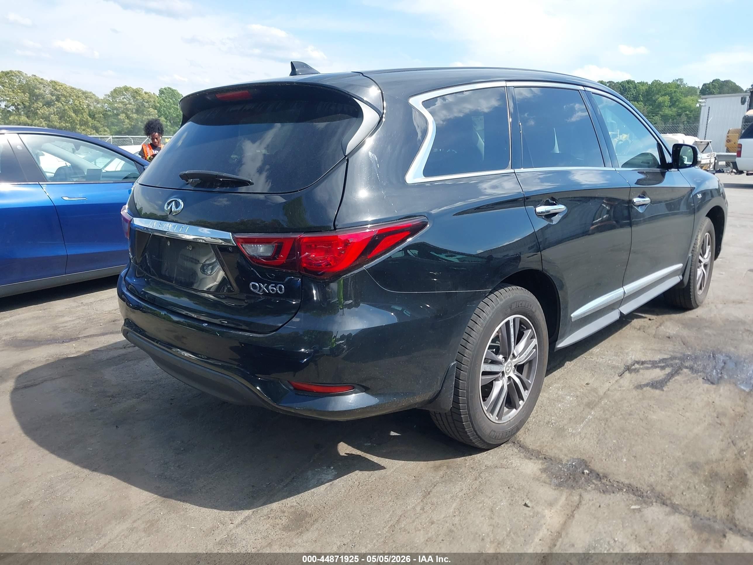 2019 Infiniti Qx60 Pure Black vin: 5N1DL0MM2KC559357