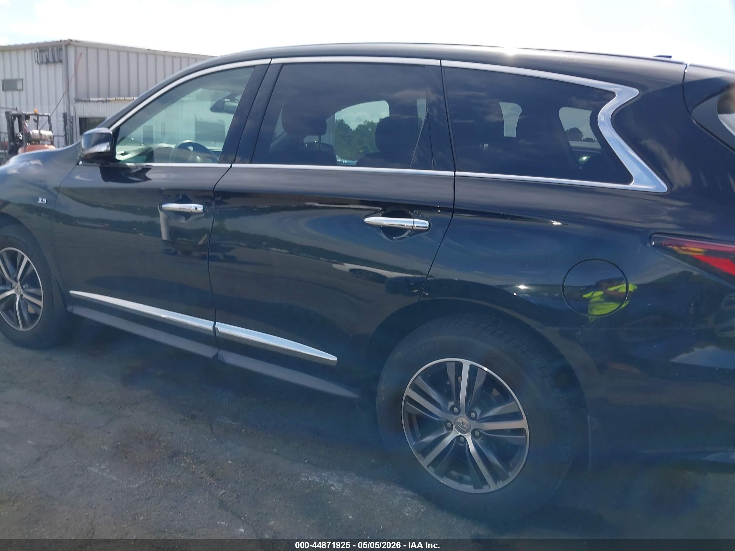 2019 Infiniti Qx60 Pure Black vin: 5N1DL0MM2KC559357