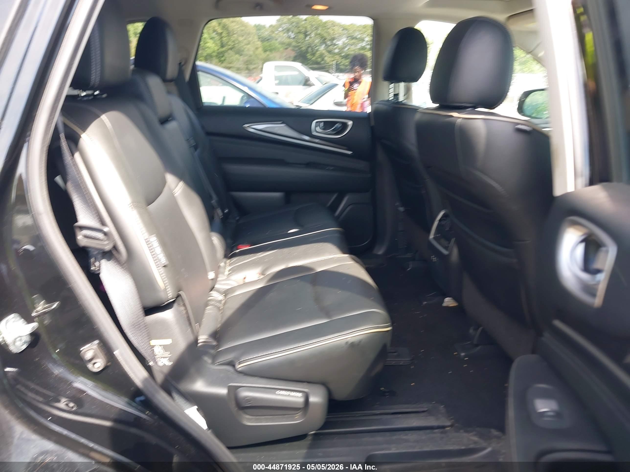 2019 Infiniti Qx60 Pure Black vin: 5N1DL0MM2KC559357