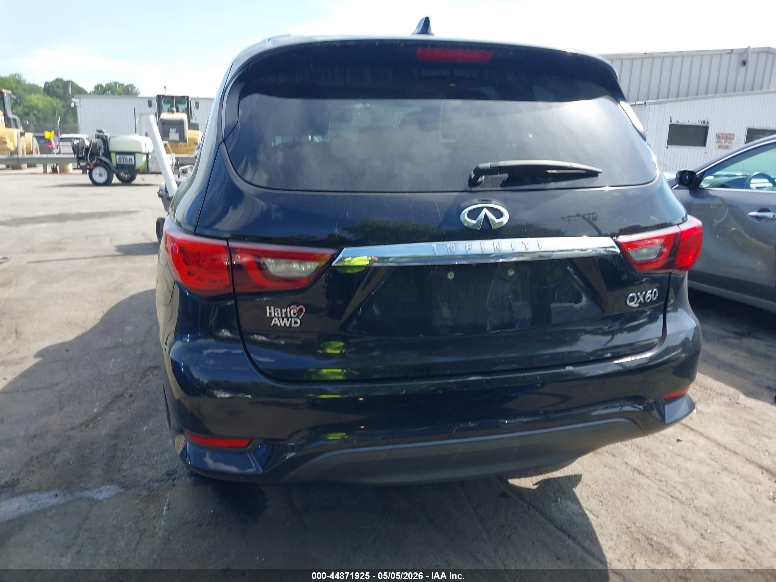 2019 Infiniti Qx60 Pure Black vin: 5N1DL0MM2KC559357