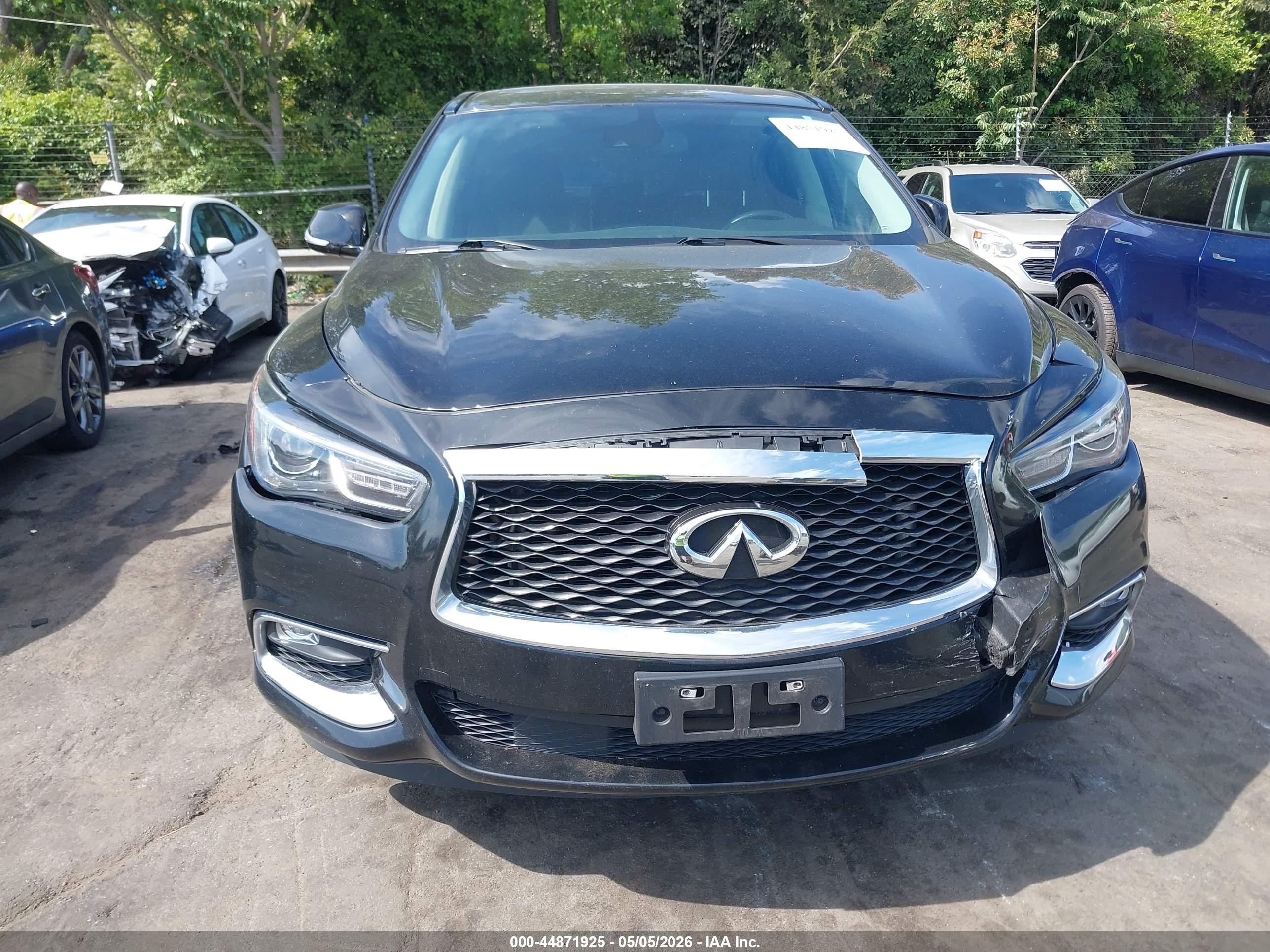 2019 Infiniti Qx60 Pure Black vin: 5N1DL0MM2KC559357