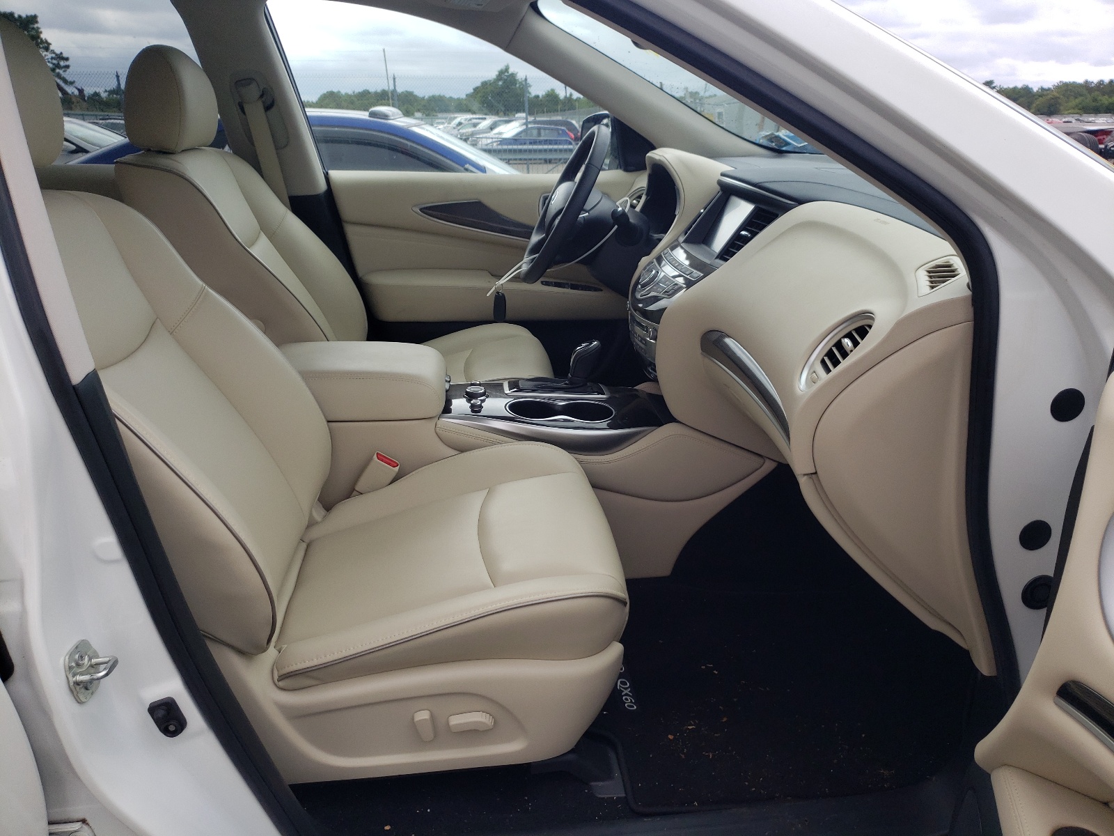 2020 Infiniti Qx60 Luxe White vin: 5N1DL0MM2LC520401