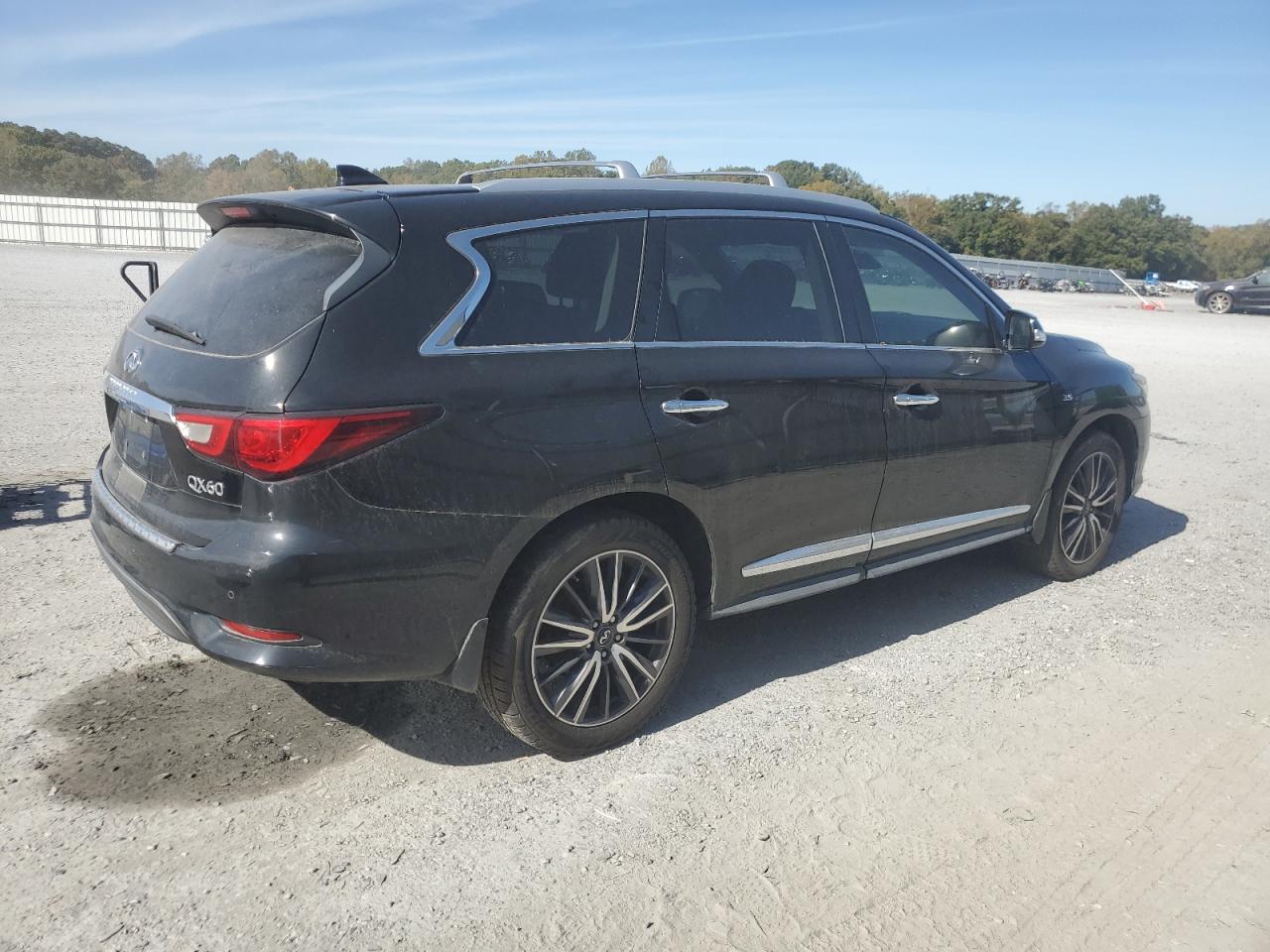 2017 Infiniti Qx60 Black vin: 5N1DL0MM3HC554192