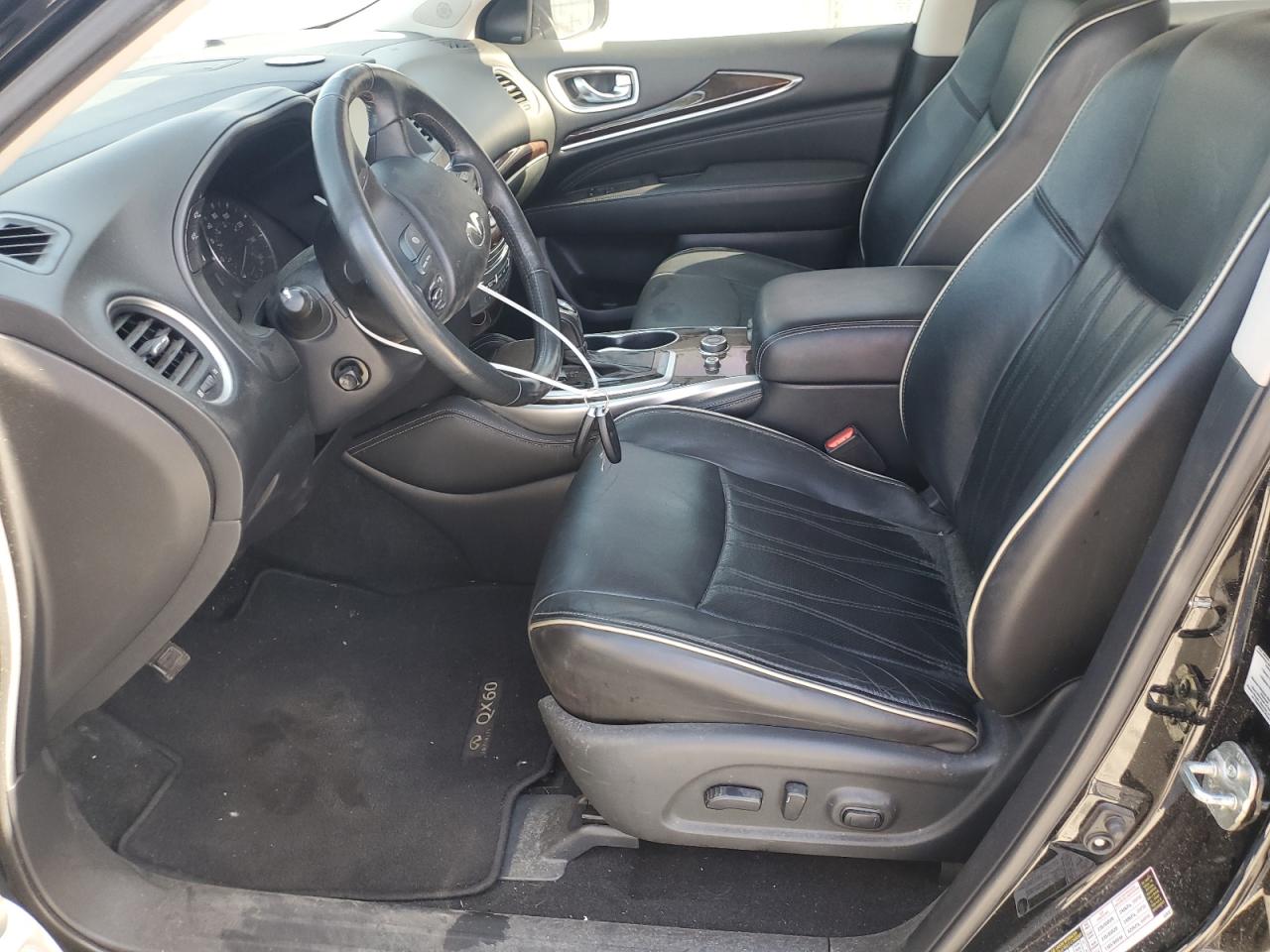 2017 Infiniti Qx60 Black vin: 5N1DL0MM3HC554192