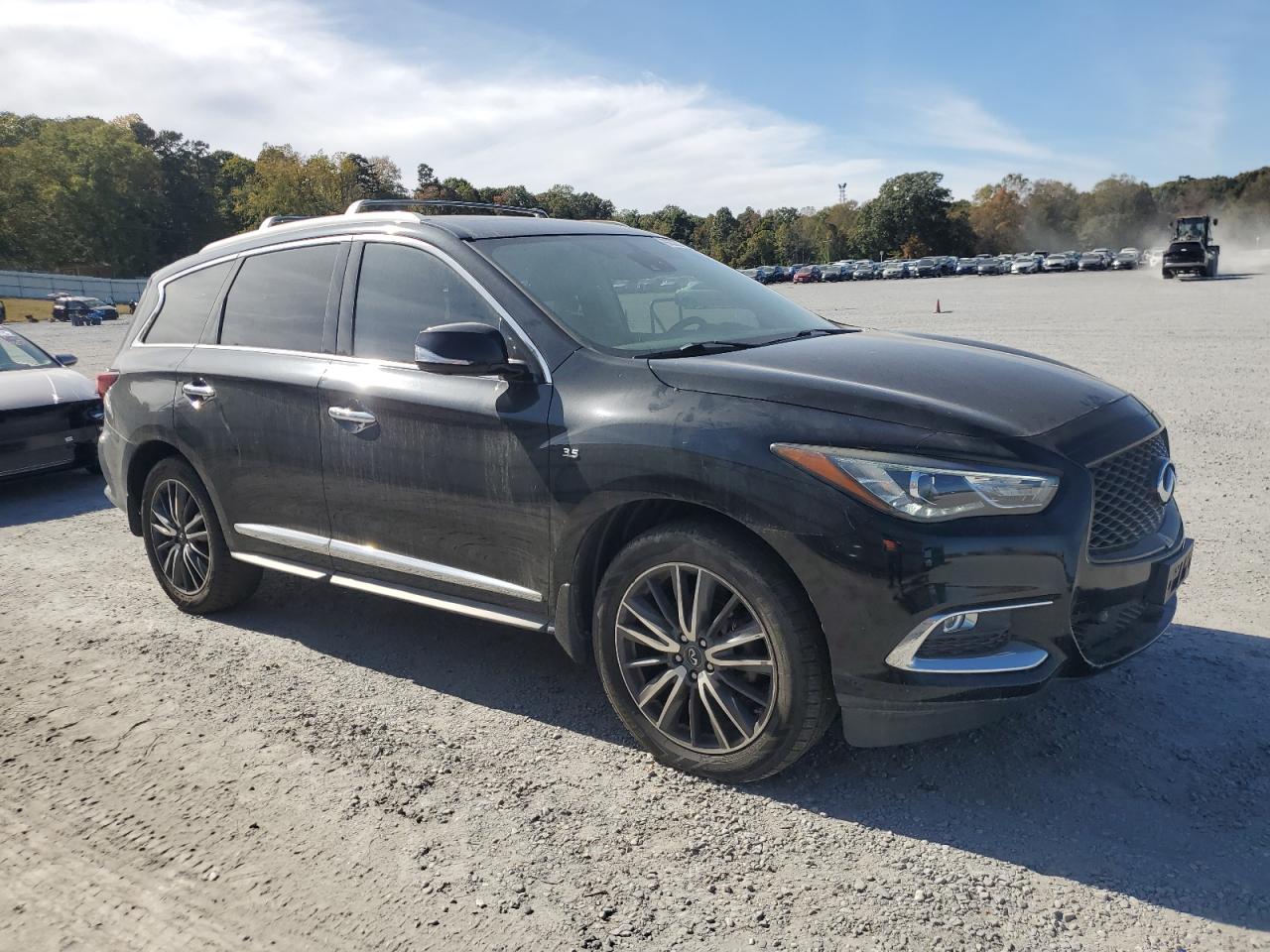 2017 Infiniti Qx60 Black vin: 5N1DL0MM3HC554192