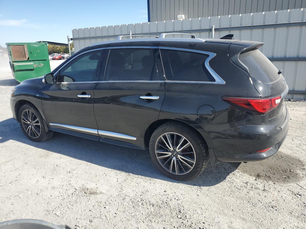 2017 Infiniti Qx60 Black vin: 5N1DL0MM3HC554192