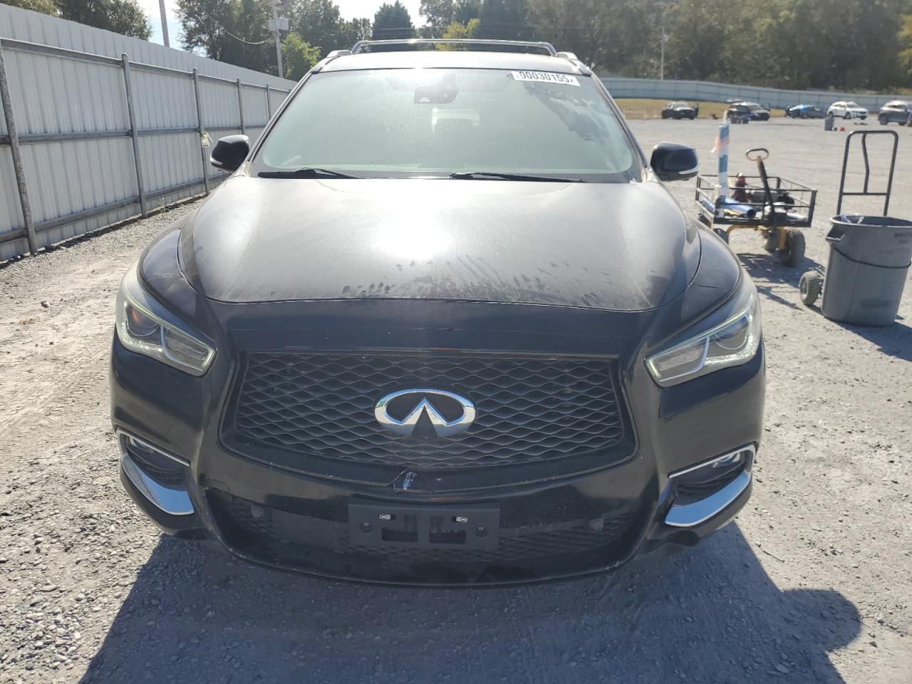 2017 Infiniti Qx60 Black vin: 5N1DL0MM3HC554192