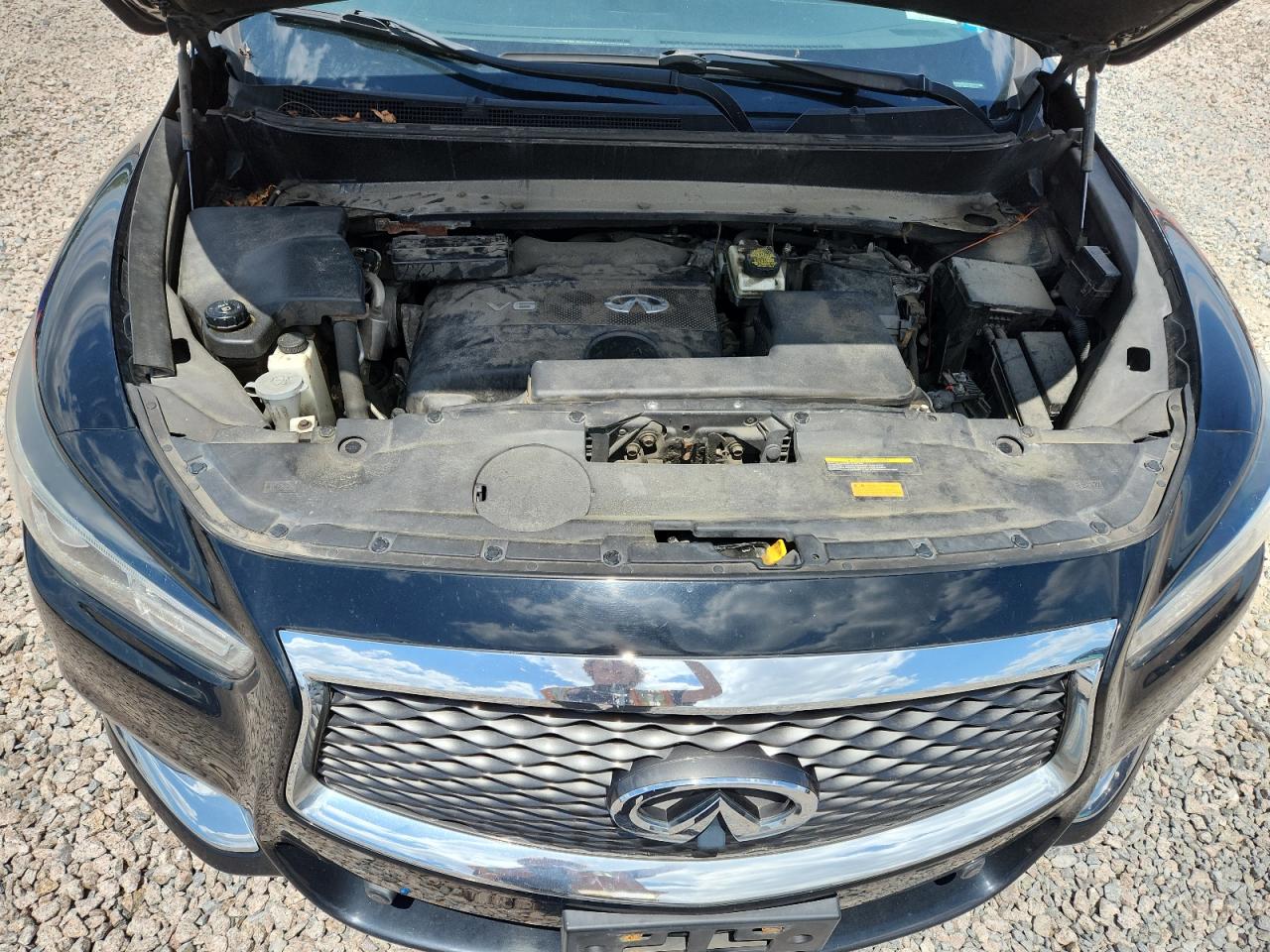 2018 Infiniti Qx60 Base Black vin: 5N1DL0MM3JC503233