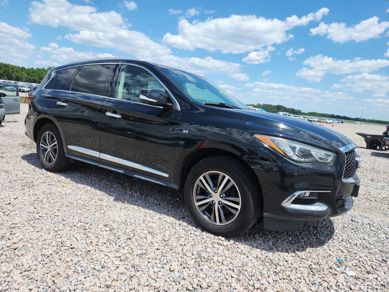 2018 Infiniti Qx60 Base Black vin: 5N1DL0MM3JC503233