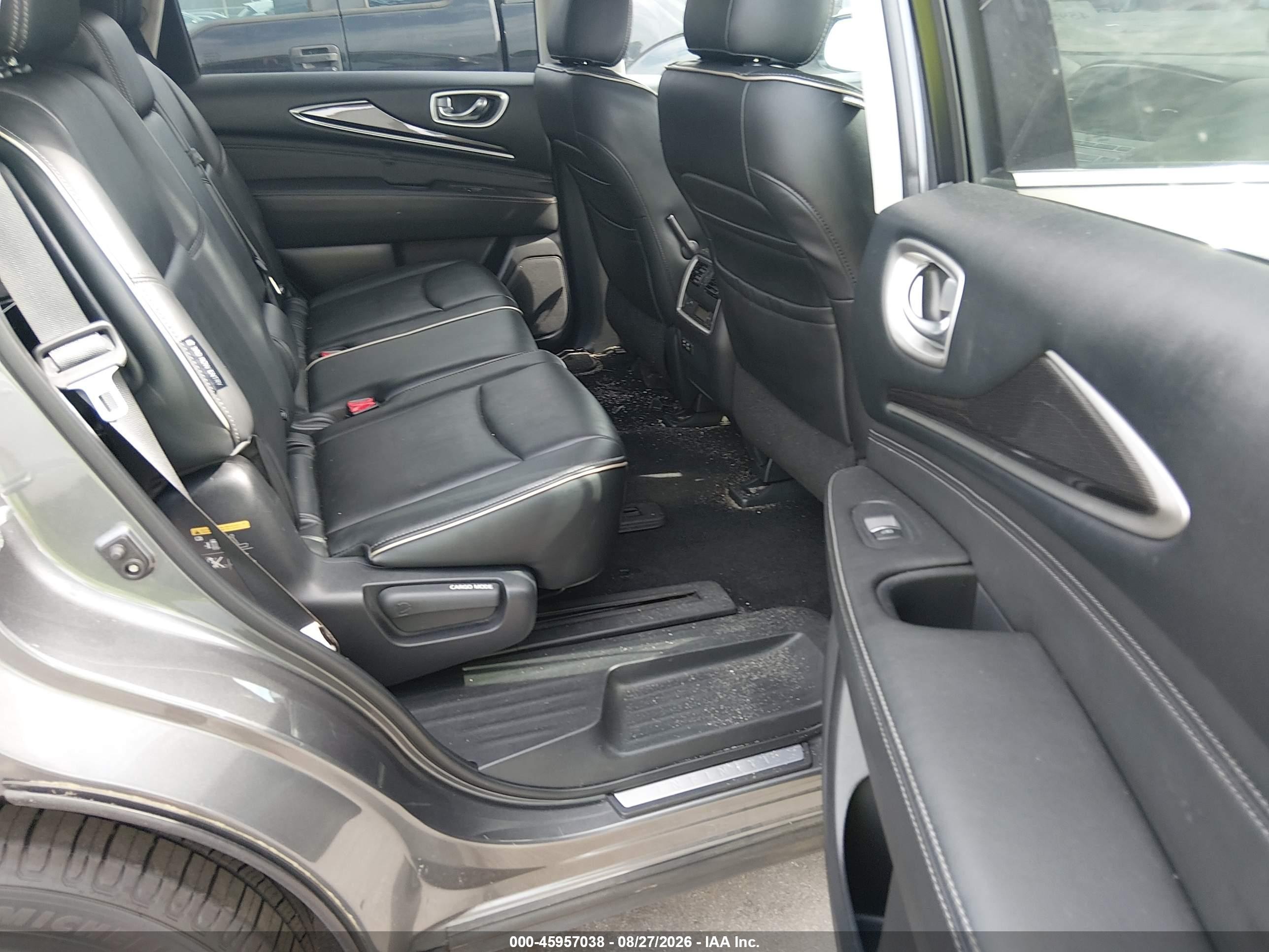 2019 Infiniti Qx60 Pure Gray vin: 5N1DL0MM3KC551686