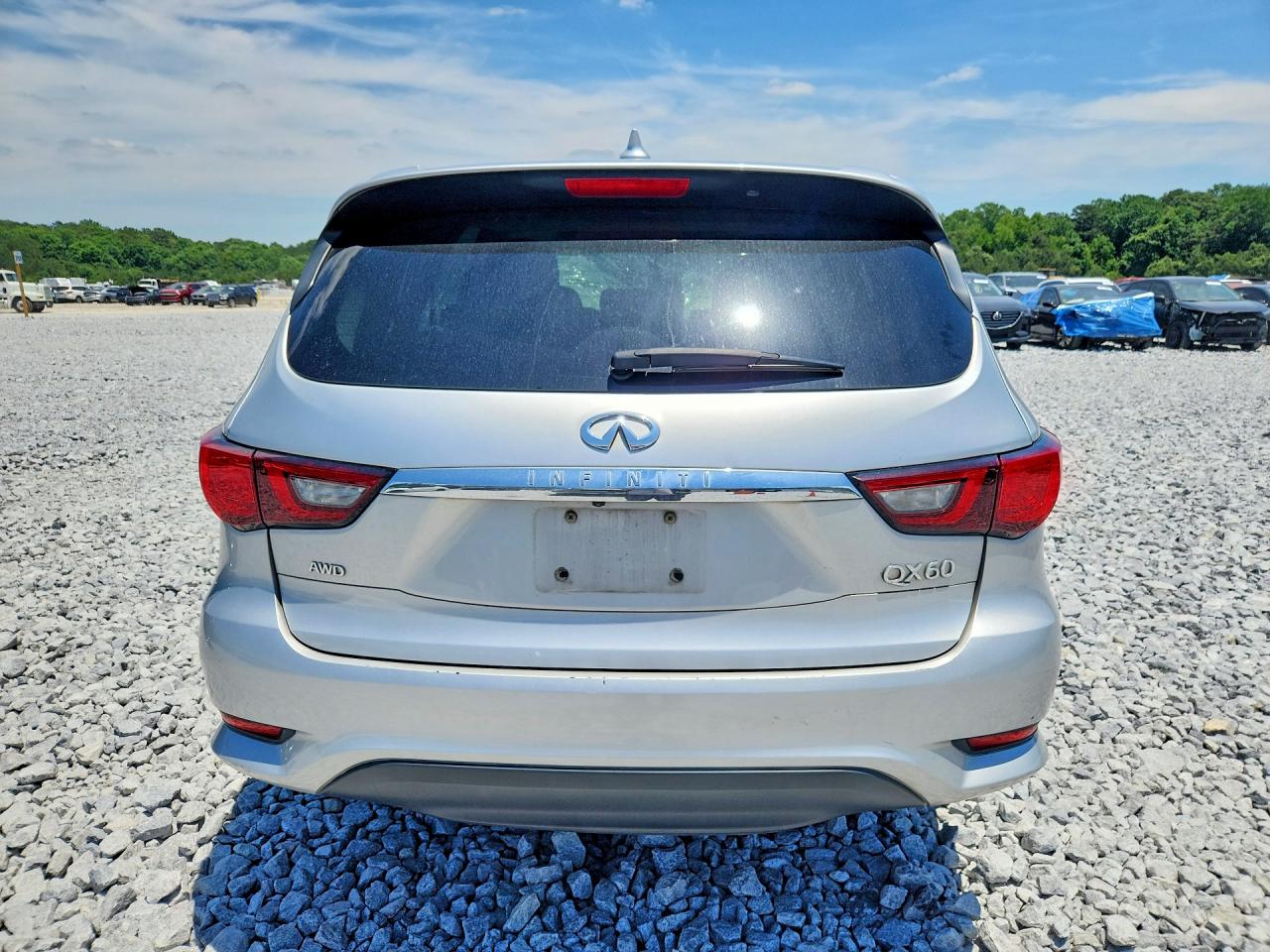 2019 Infiniti Qx60 Pure Silver vin: 5N1DL0MM3KC557276