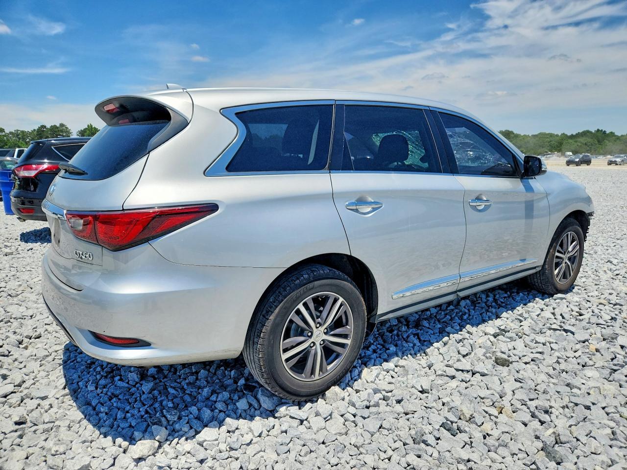 2019 Infiniti Qx60 Pure Silver vin: 5N1DL0MM3KC557276