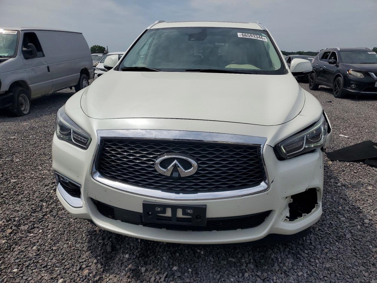 2020 Infiniti Qx60 Luxe Белый vin: 5N1DL0MM3LC520438