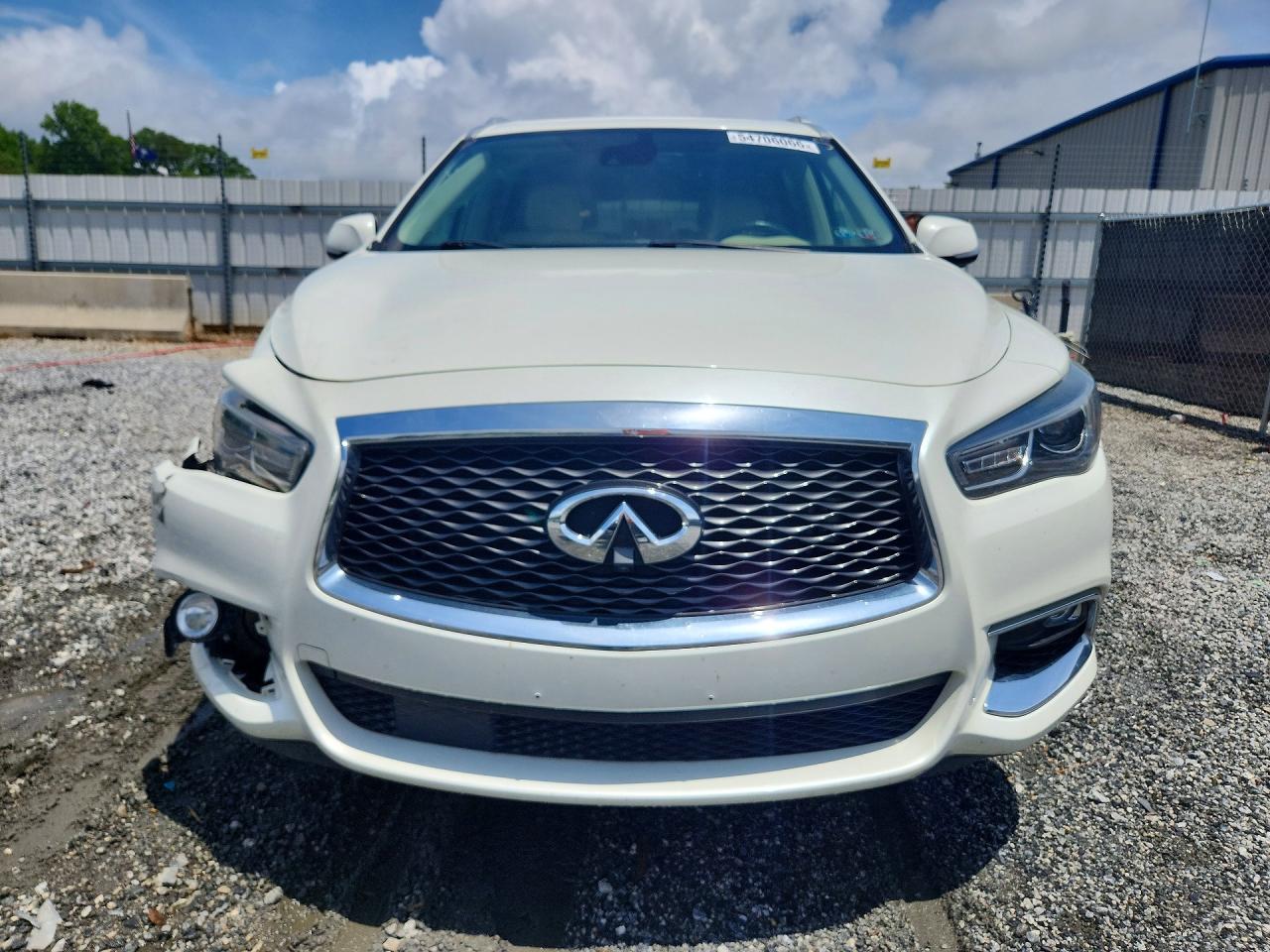 2020 Infiniti Qx60 Luxe White vin: 5N1DL0MM3LC522142