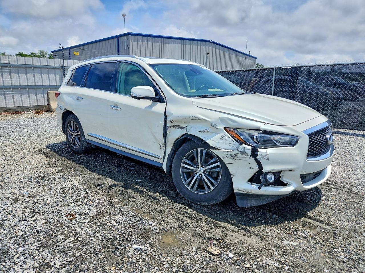 2020 Infiniti Qx60 Luxe White vin: 5N1DL0MM3LC522142