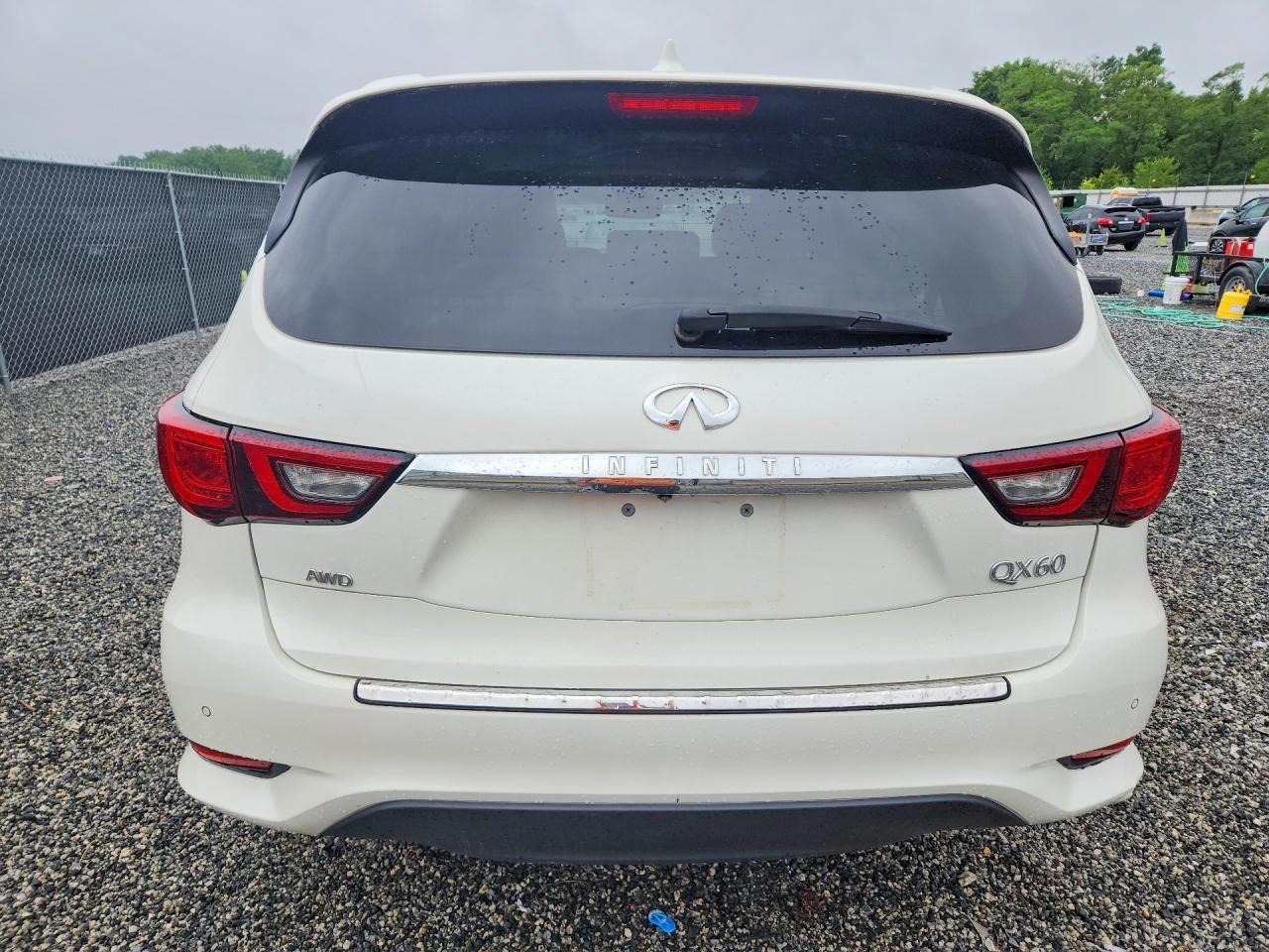 2020 Infiniti Qx60 Luxe White vin: 5N1DL0MM3LC522142