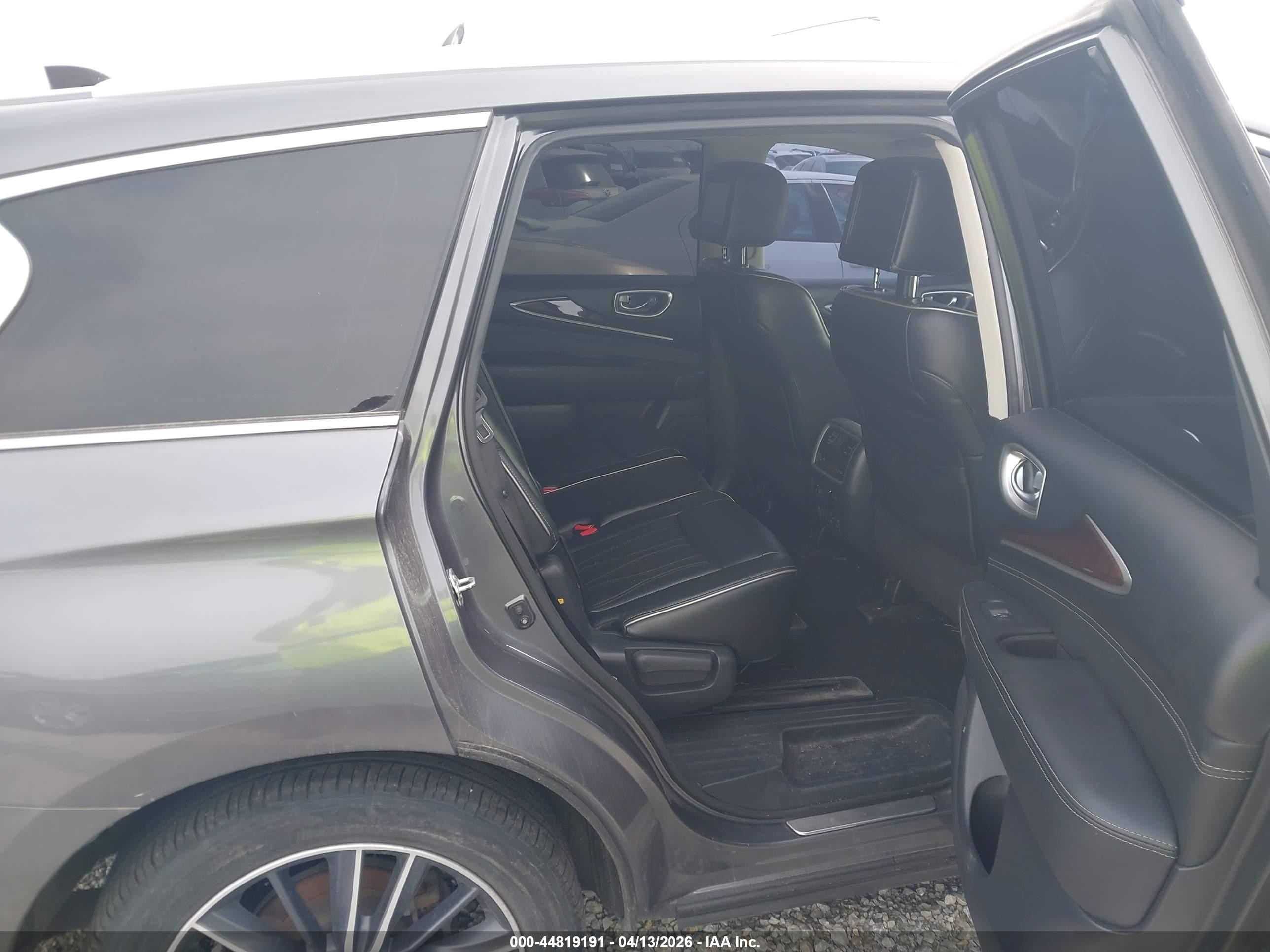 2017 Infiniti Qx60   Gray vin: 5N1DL0MM4HC501520