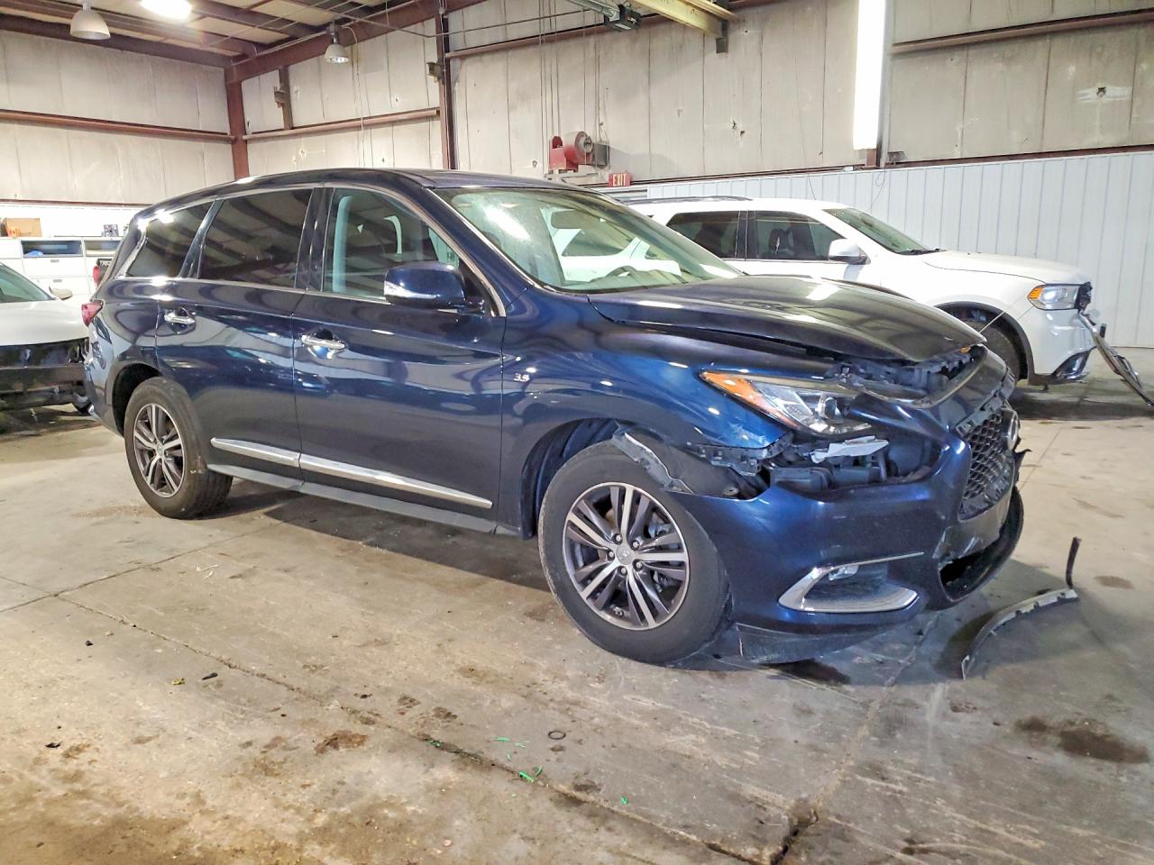 2017 Infiniti Q60 Blue vin: 5N1DL0MM4HC550104