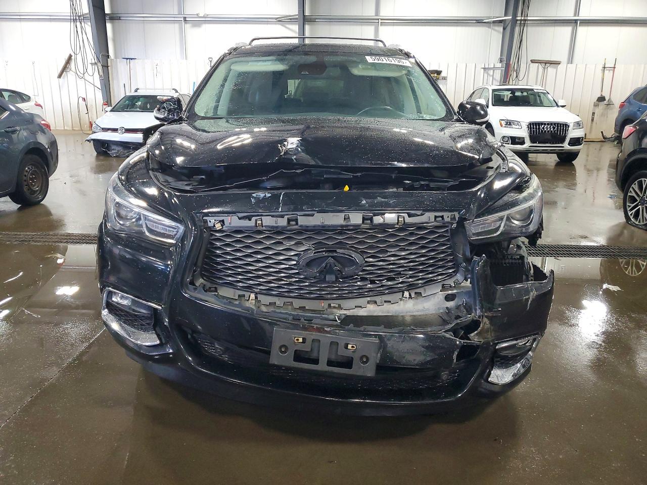 2018 Infiniti Qx60 Base Black vin: 5N1DL0MM4JC517917