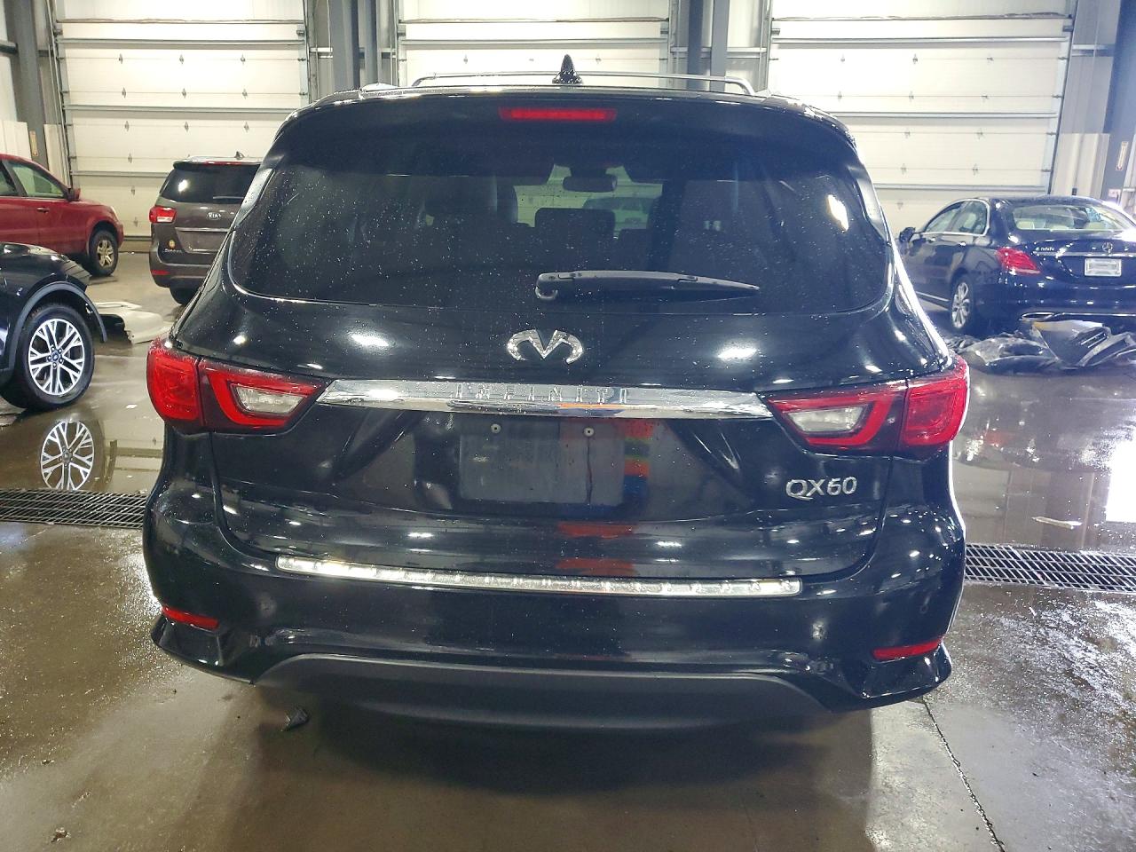 2018 Infiniti Qx60 Base Black vin: 5N1DL0MM4JC517917