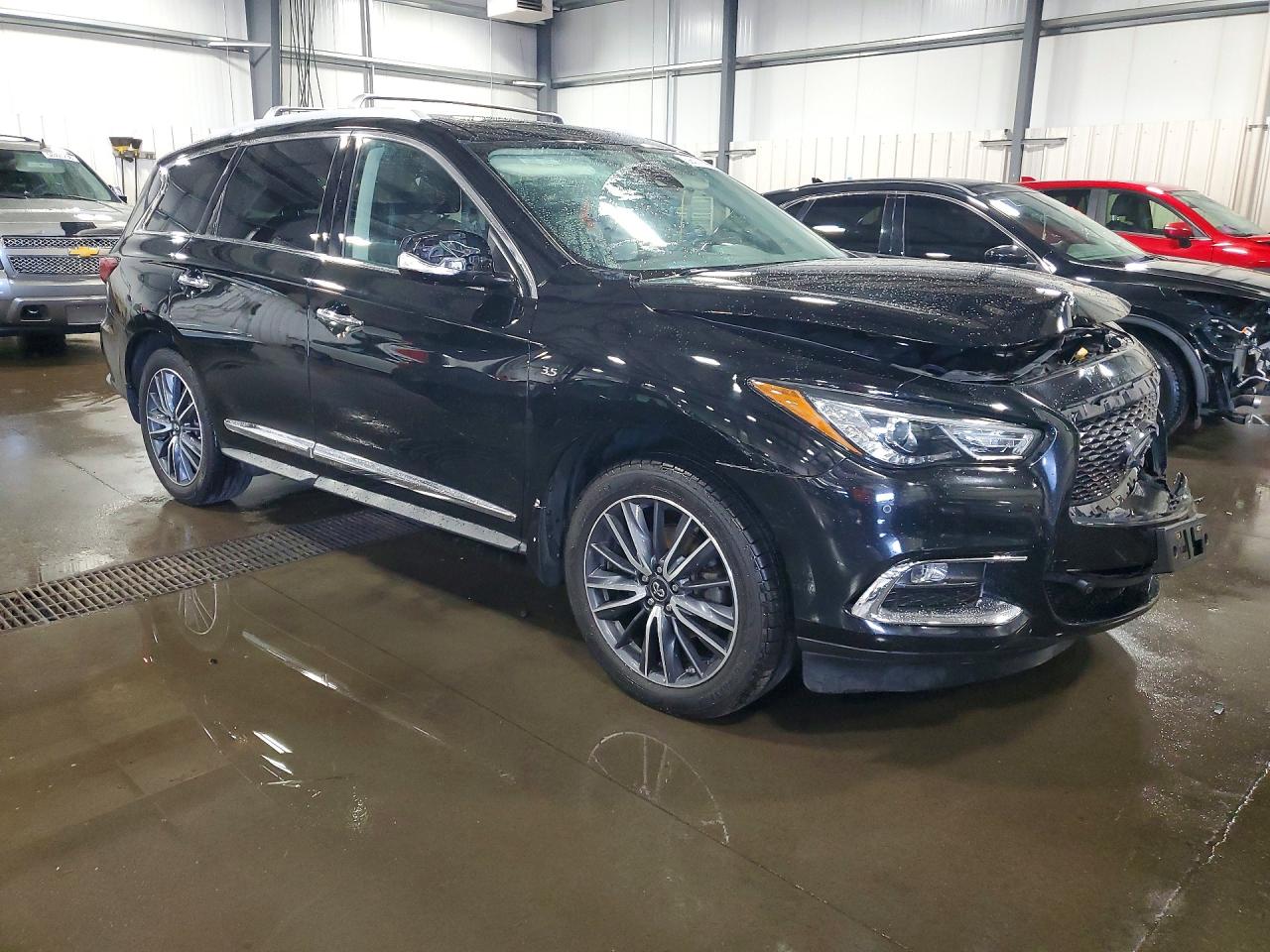 2018 Infiniti Qx60 Base Black vin: 5N1DL0MM4JC517917