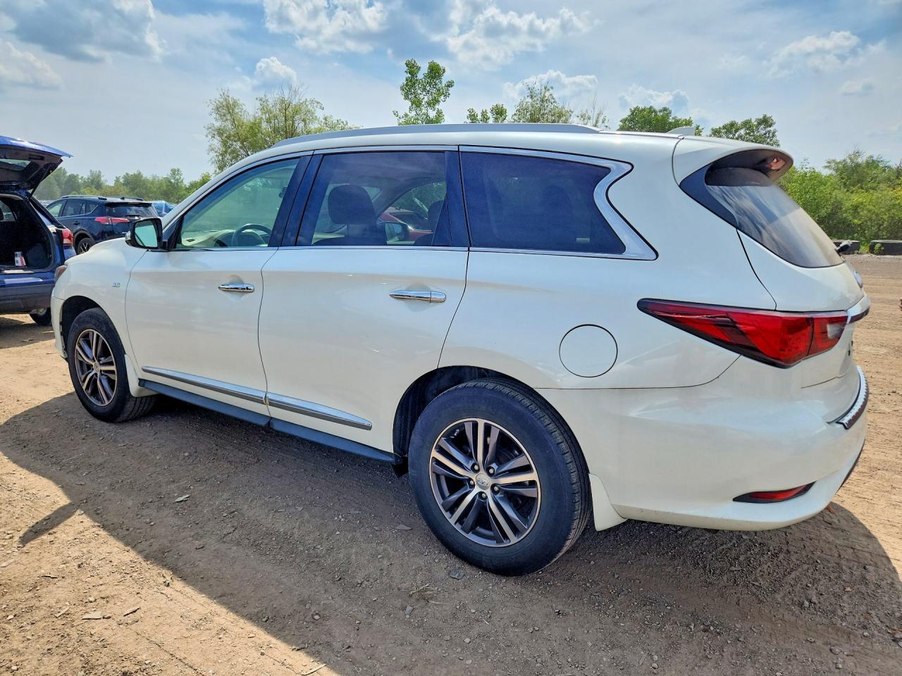 2019 Infiniti Qx60 Luxe White vin: 5N1DL0MM4KC504019