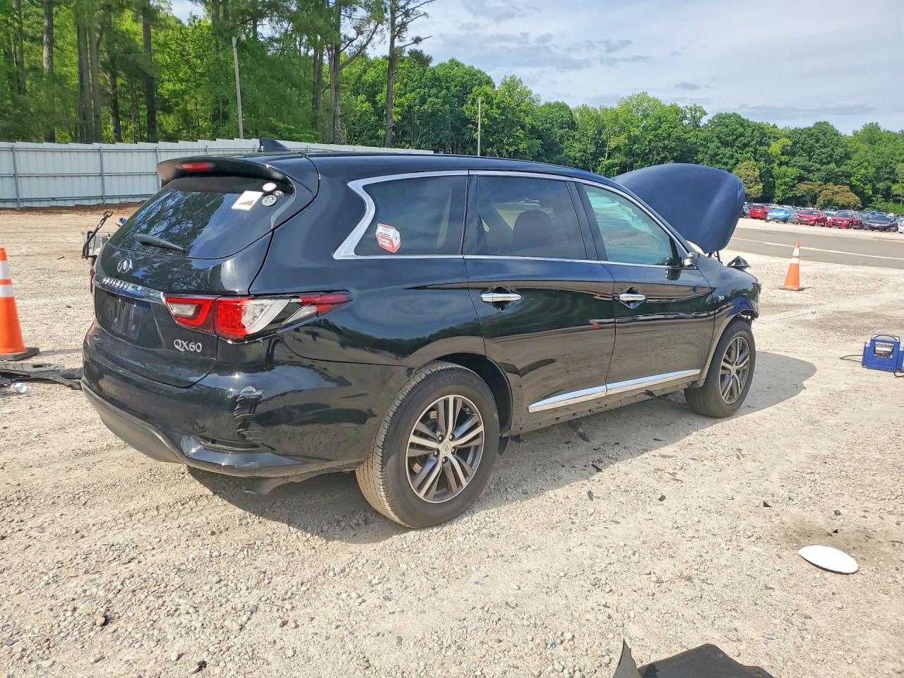 2019 Infiniti Qx60 Pure Black vin: 5N1DL0MM4KC569081