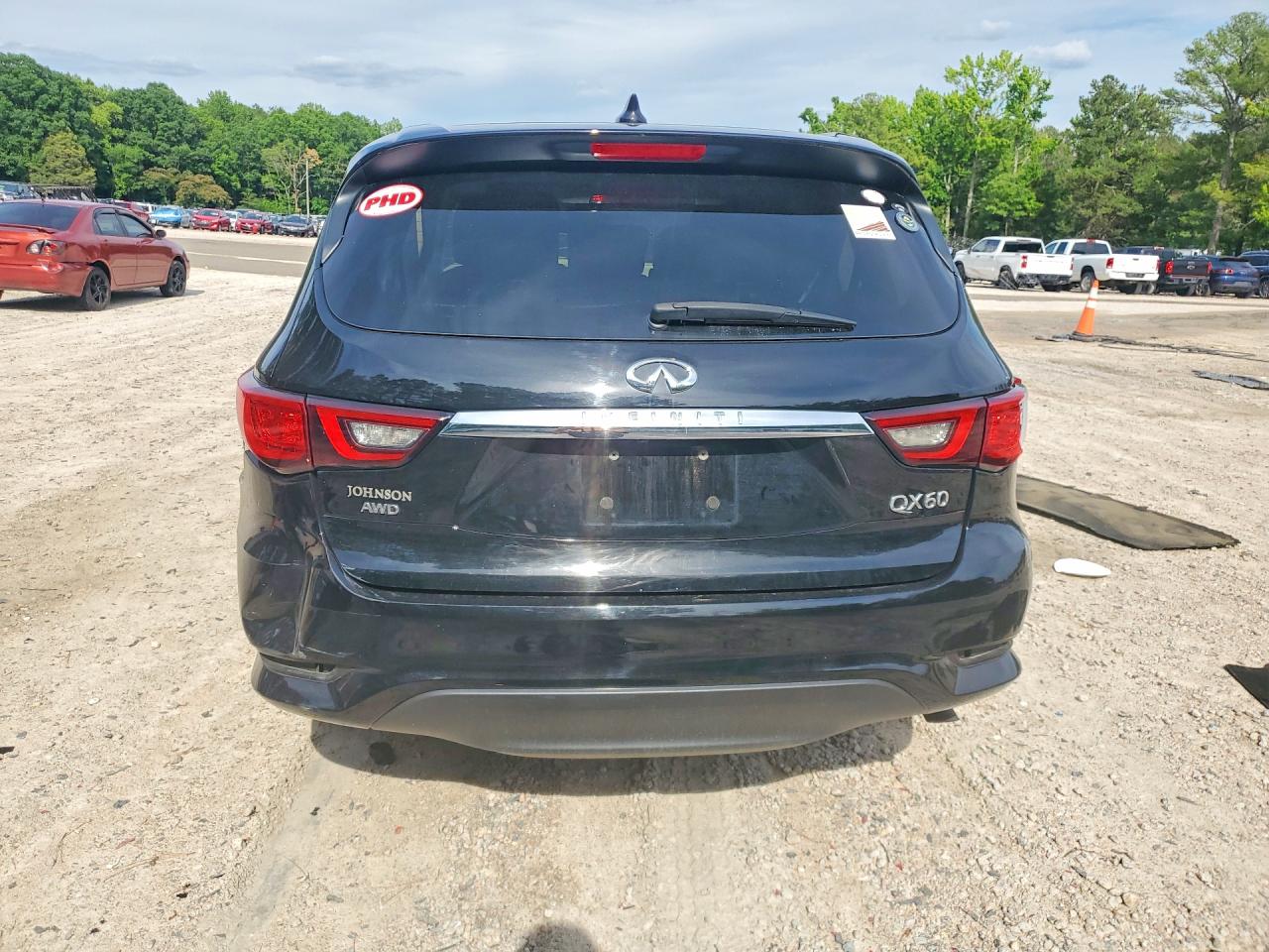 2019 Infiniti Qx60 Pure Black vin: 5N1DL0MM4KC569081