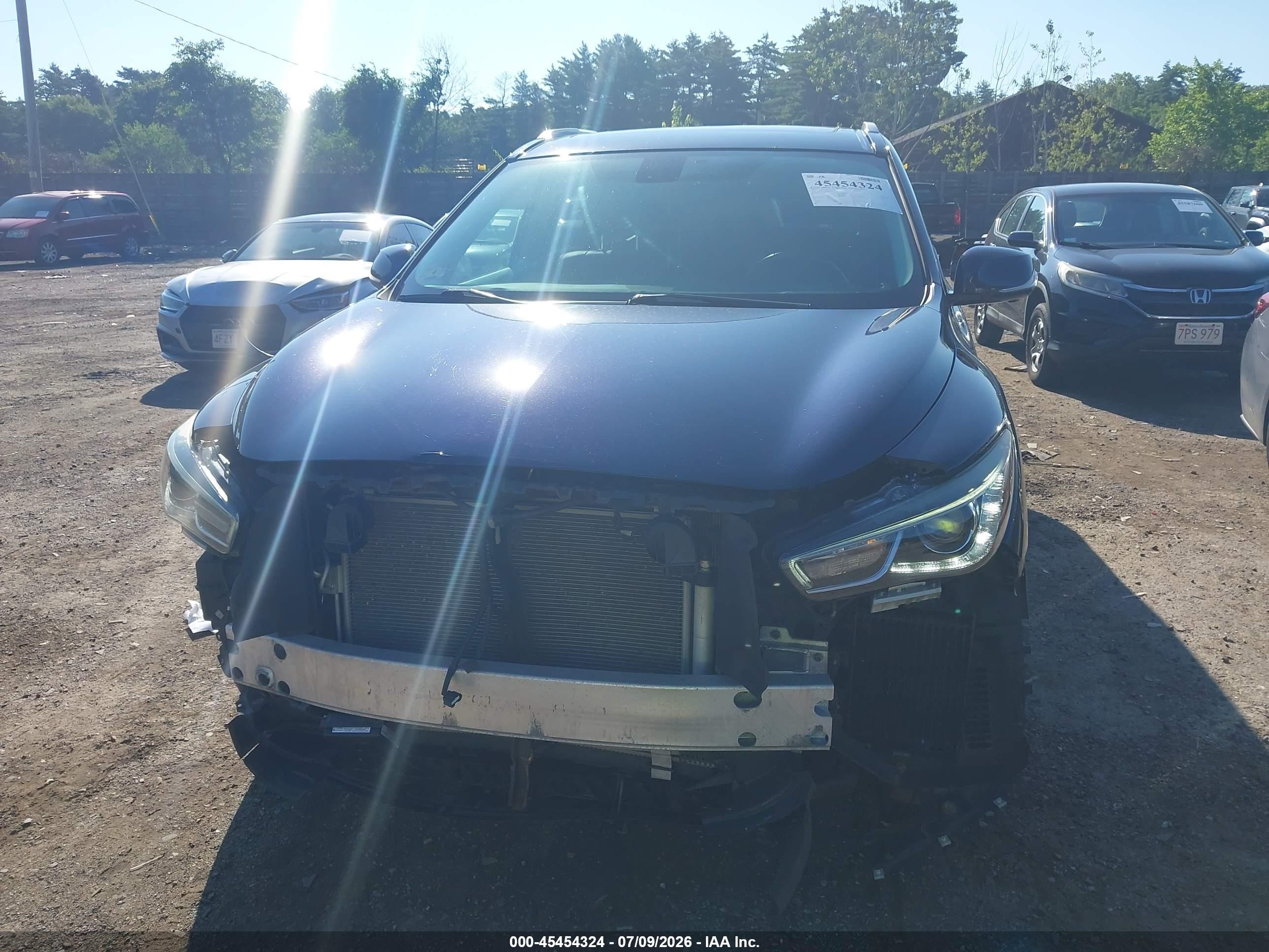 2017 Infiniti Qx60   Blue vin: 5N1DL0MM5HC521162
